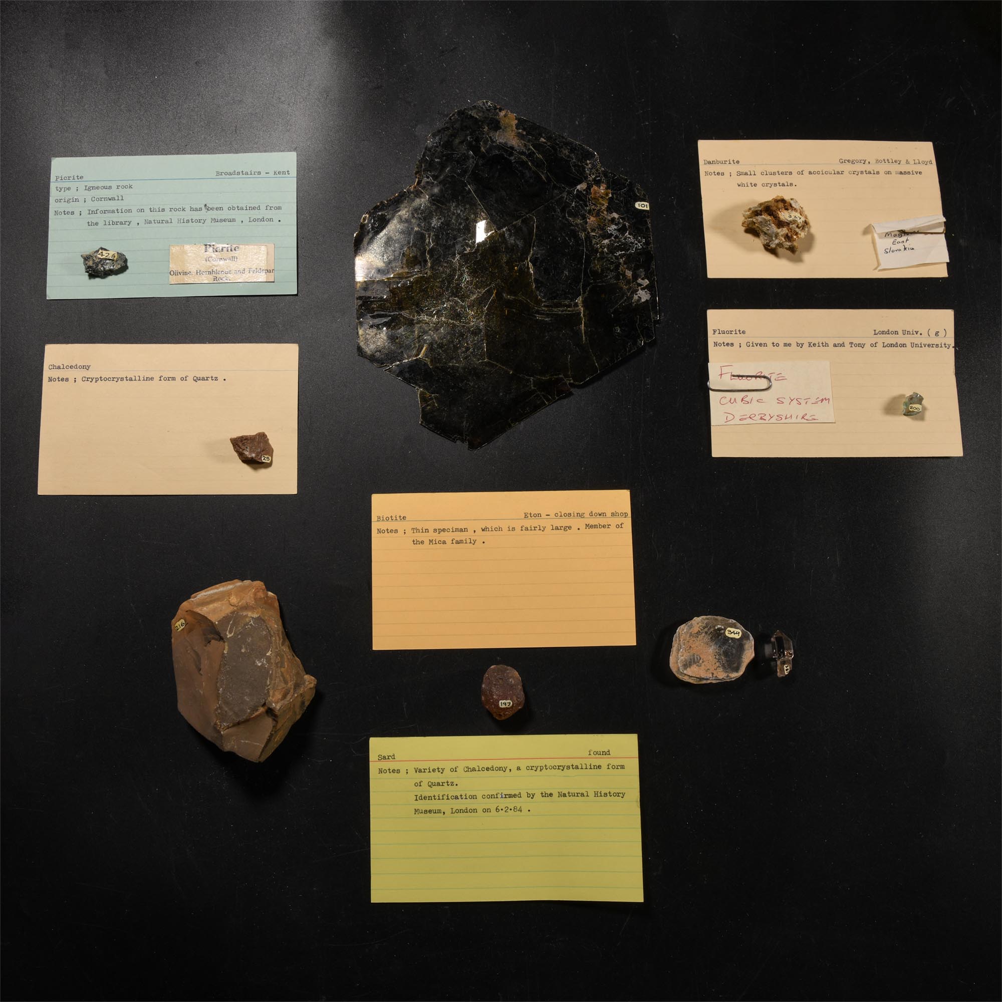 Natural History - Historic Mineral Specimen Collection