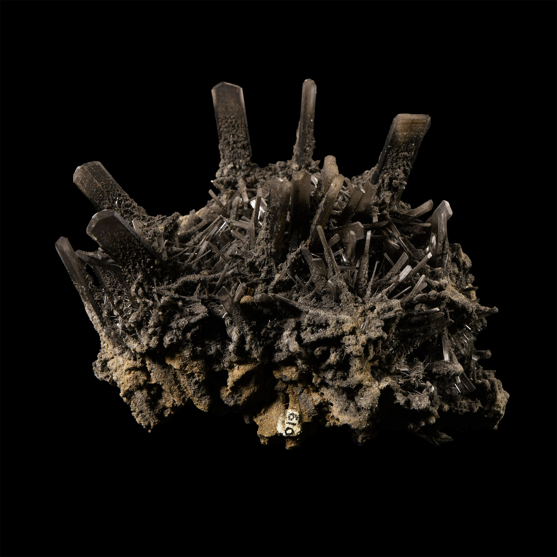 Natural History - Historic 'Rudna Copper Mine, Lubin, Poland' Gypsum Mineral Specimen