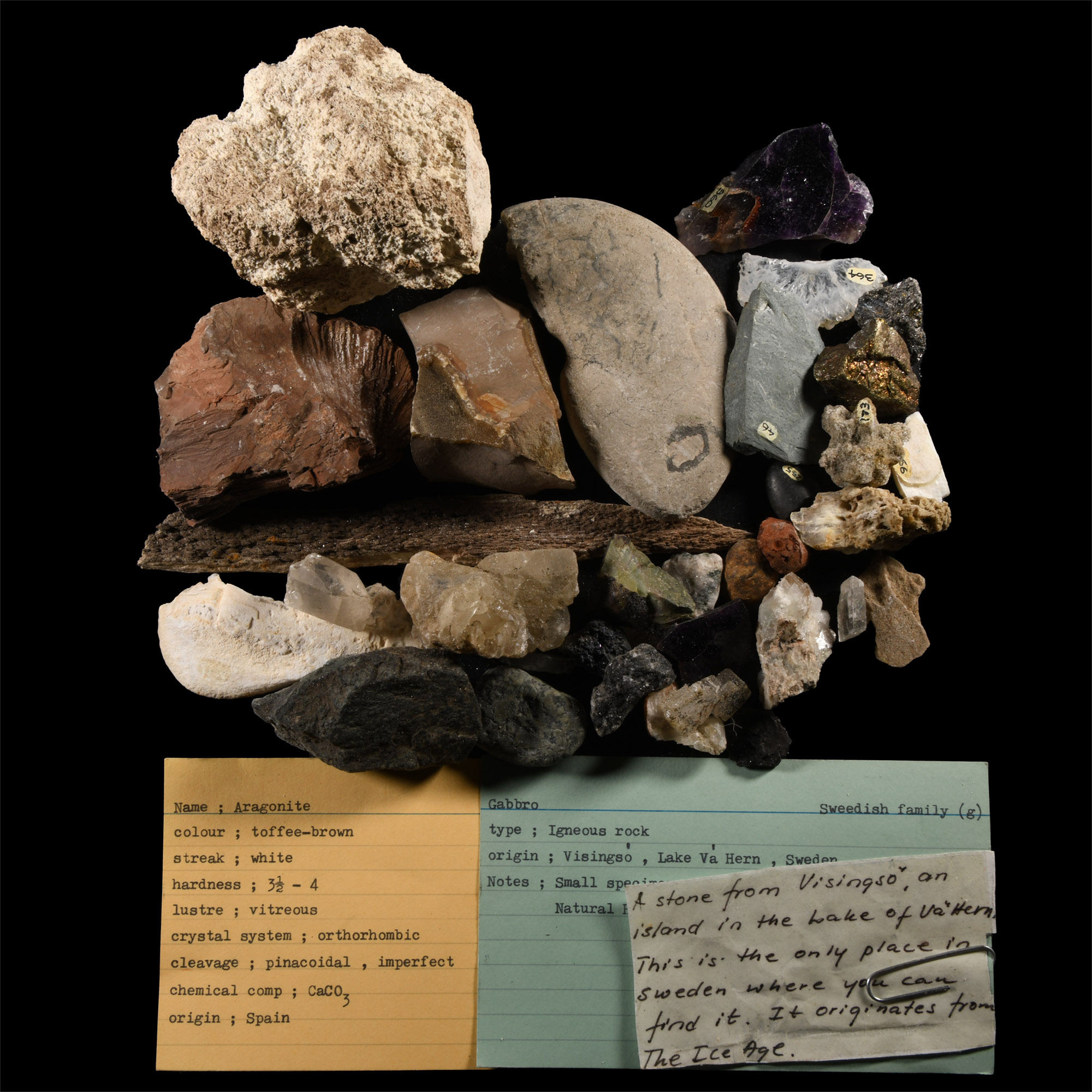 Natural History - Mixed Mineral Specimen Group