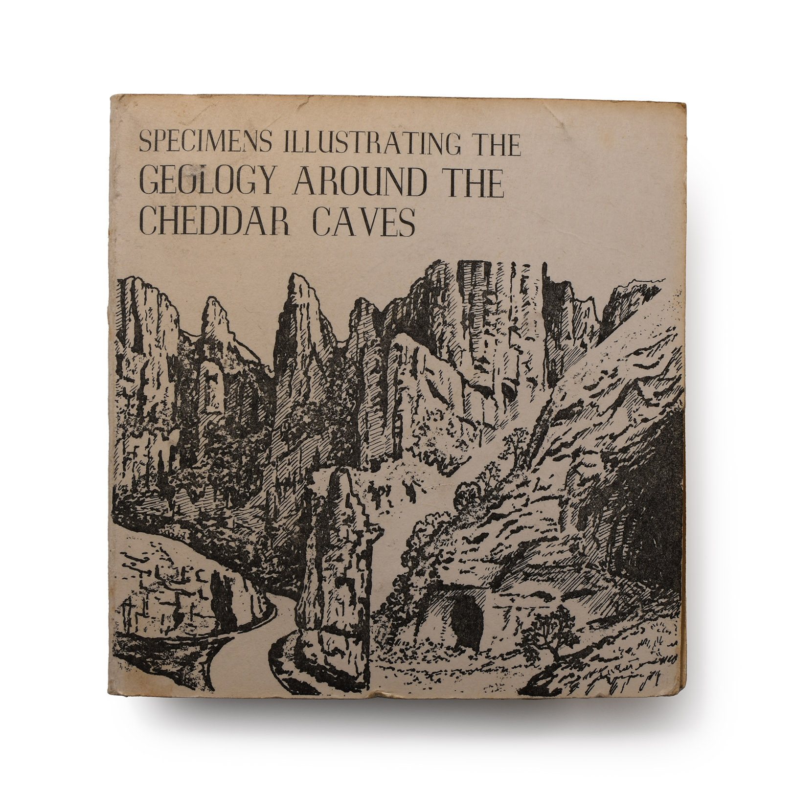 Natural History - 'Specimens Illustrating the Geology Around the Cheddar Caves' Mineral Specimen Collection