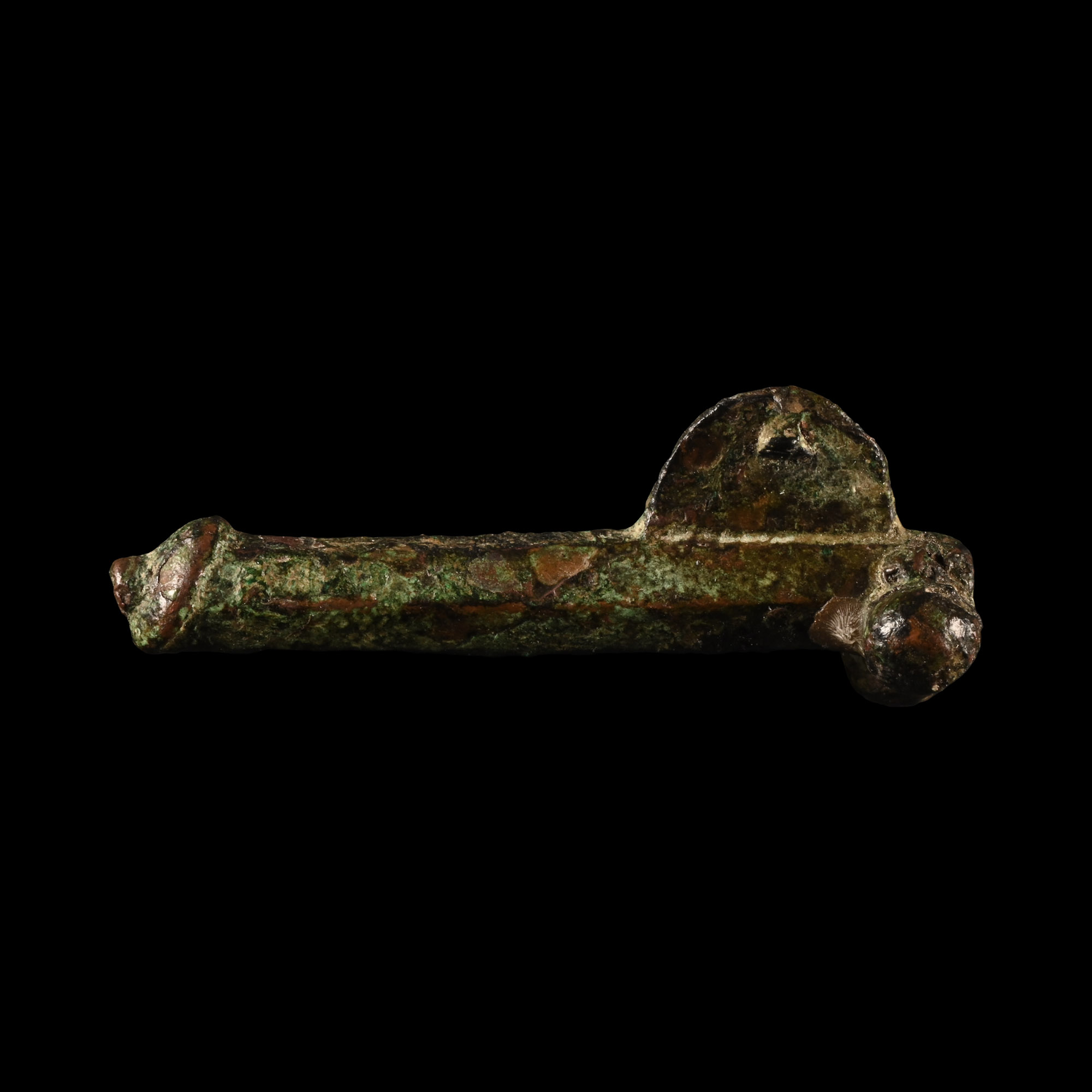 Roman Bronze Winged Phallus