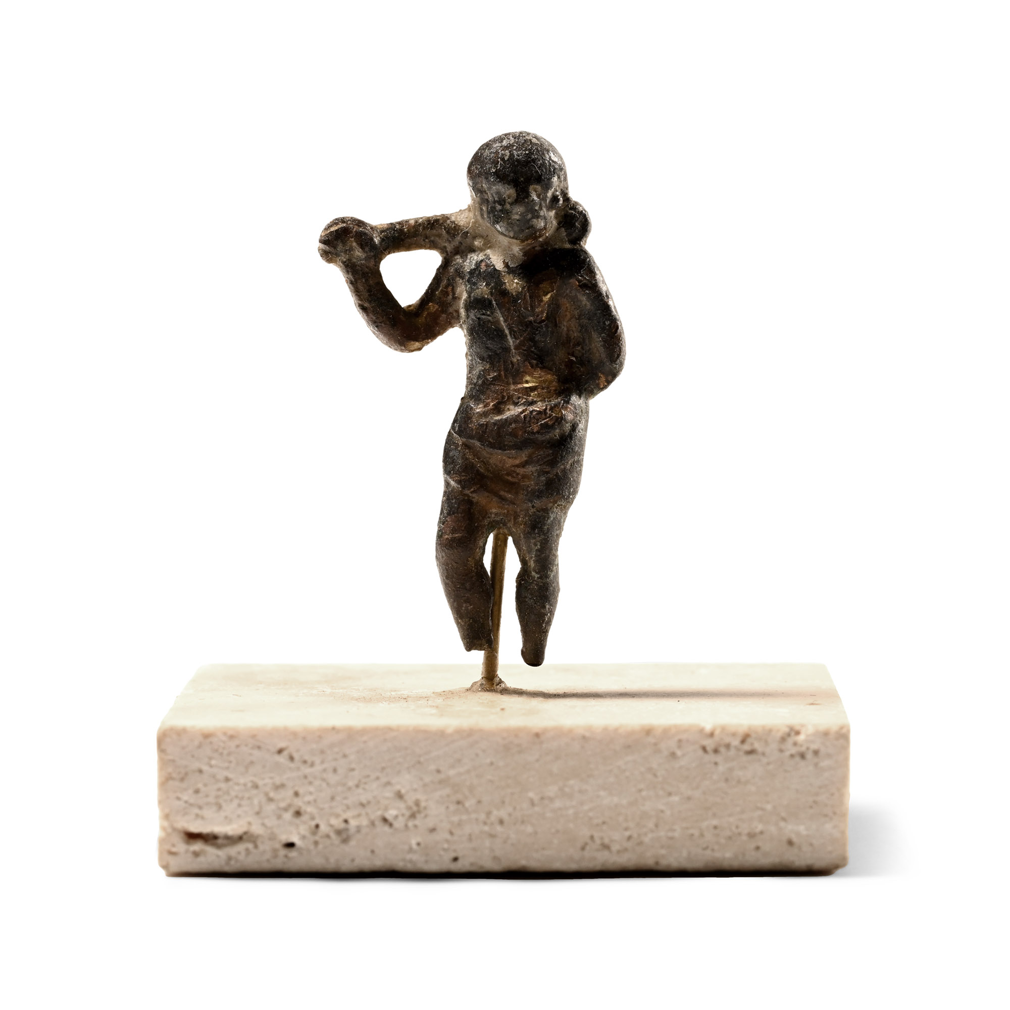 Roman Bronze Young Hercules Statuette