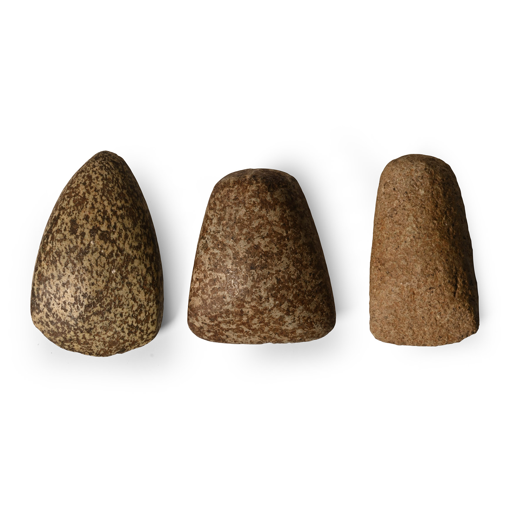 Stone Age Speckled Stone Axehead Group