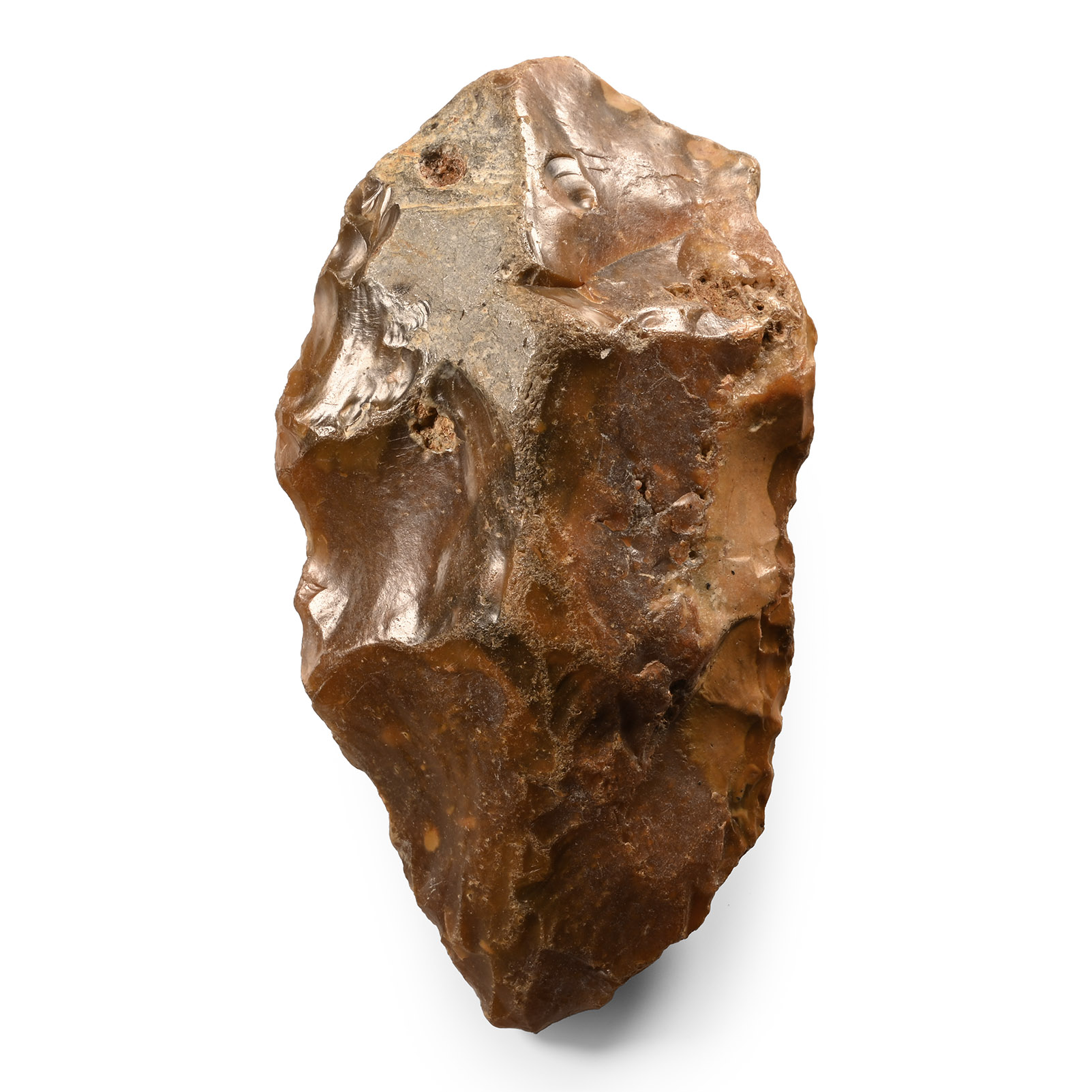Stone Age Knapped Flint Axehead
