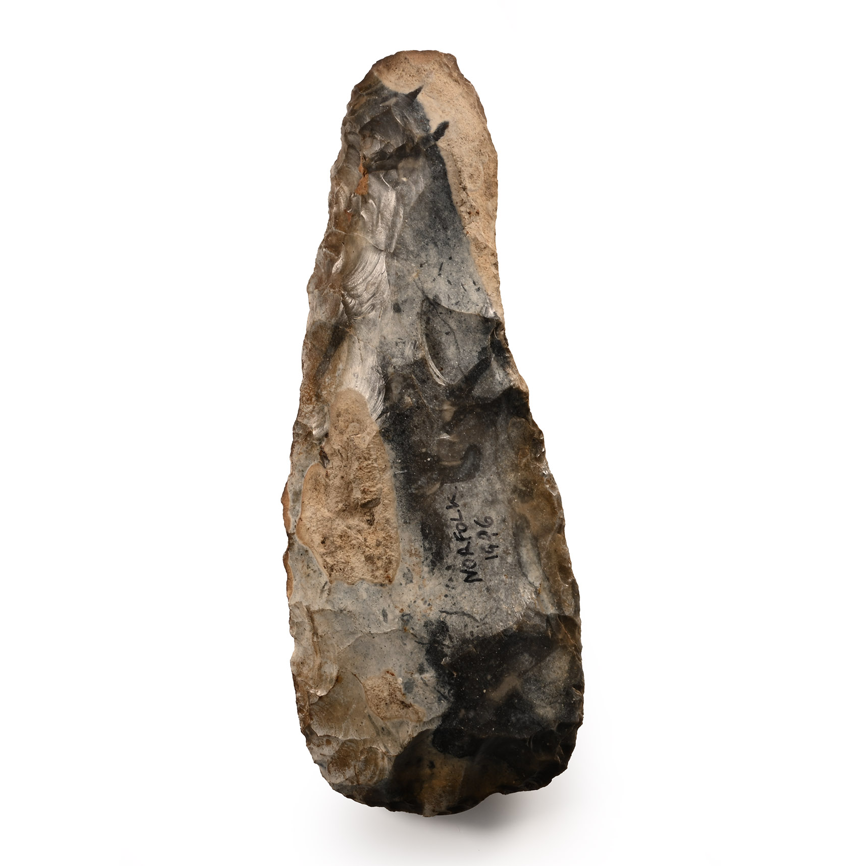 Stone Age Knapped 'Norfolk' Grey Flint Axehead
