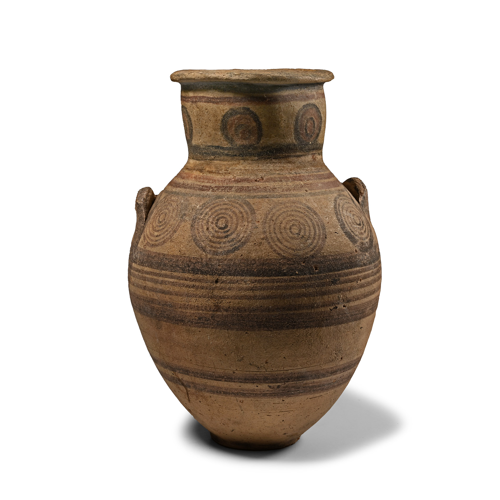 Cypriot Bichrome Ware Pottery Amphora