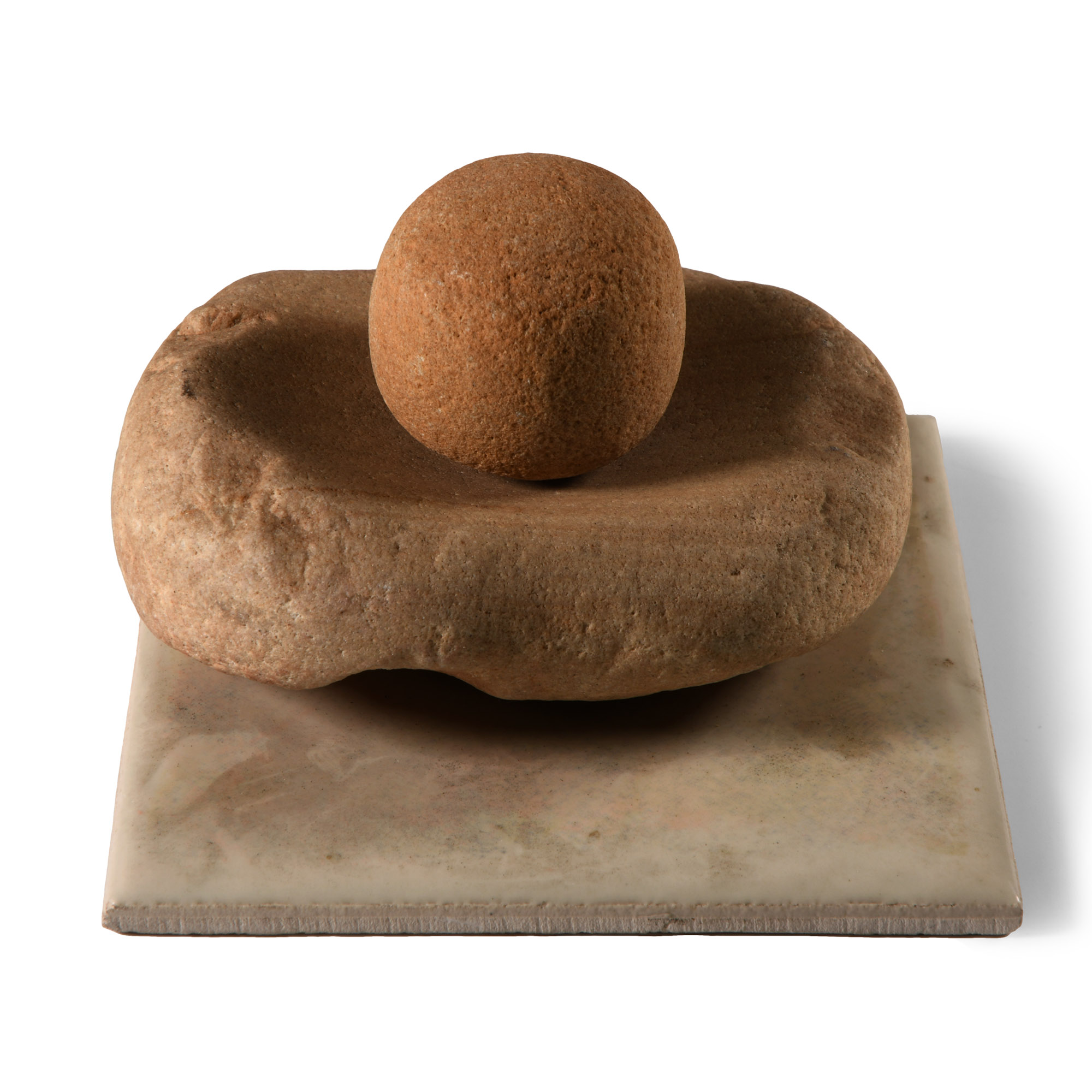 North American Stone Mortar and Pestel
