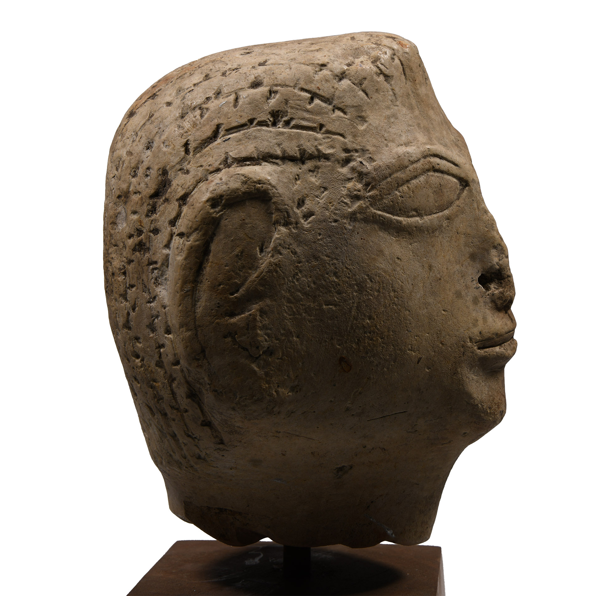 South East Asian Stone Head
