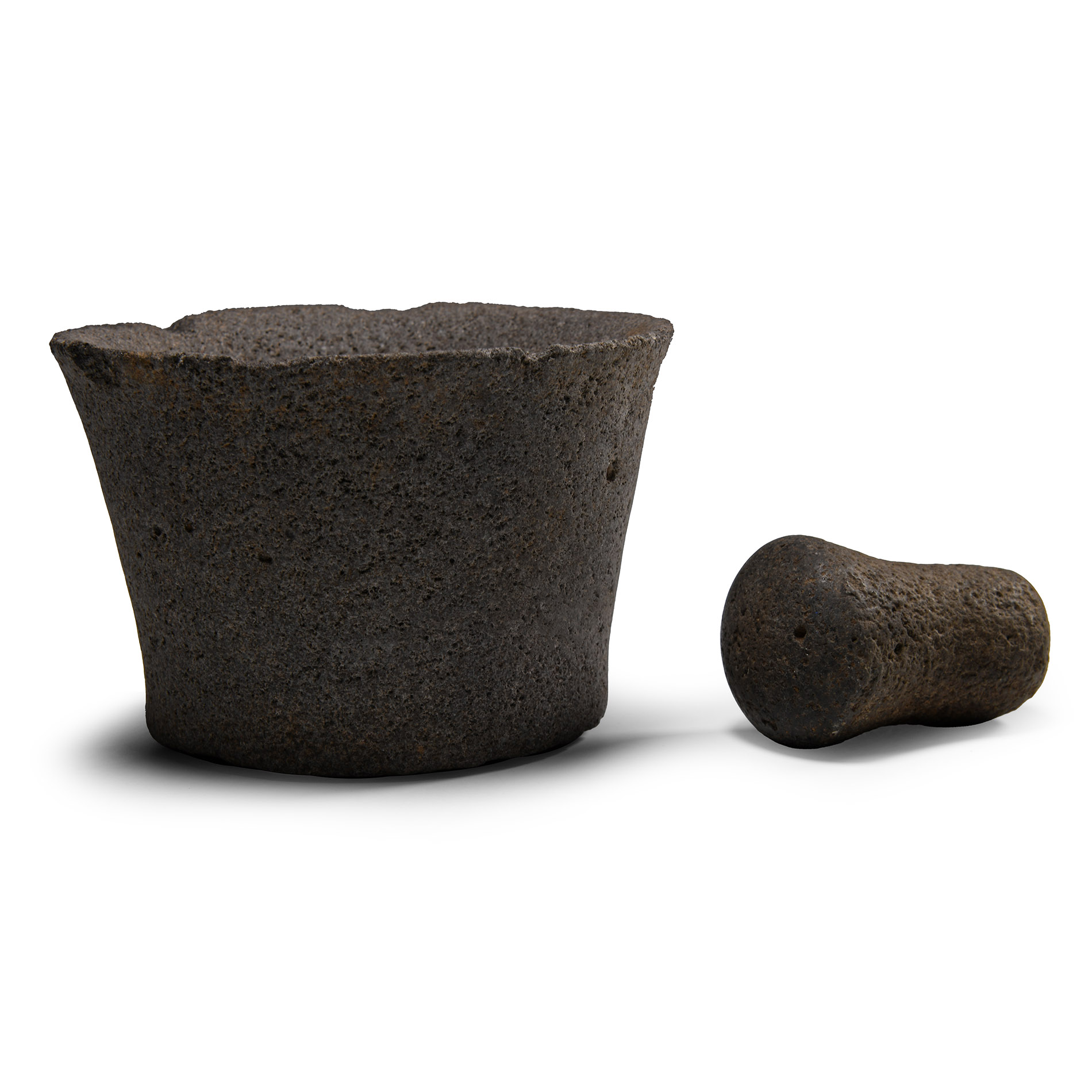 Western Asiatic Basalt Mortar and Pestle