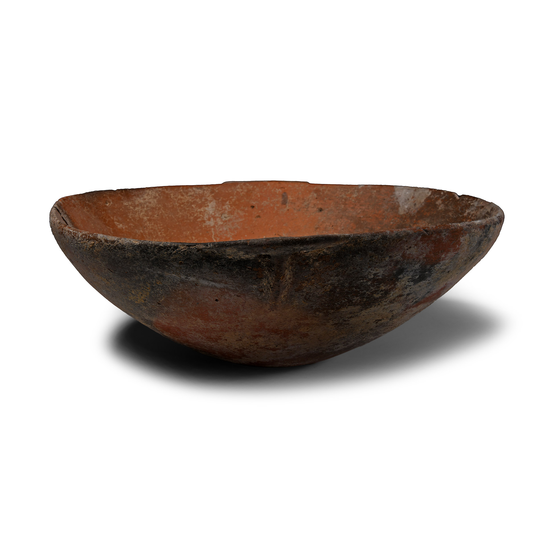Large Cypriot Red Ware Terracotta Bowl