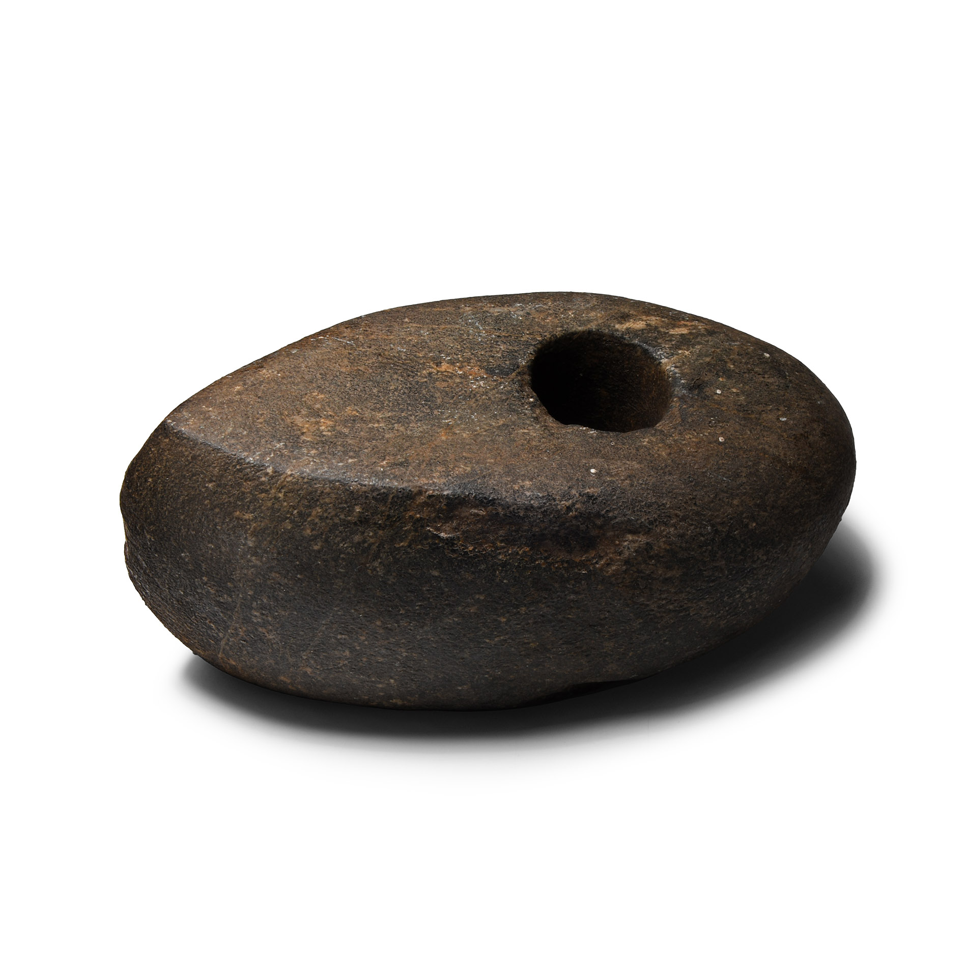 Stone Age Pierced Boat-Shaped Axehead