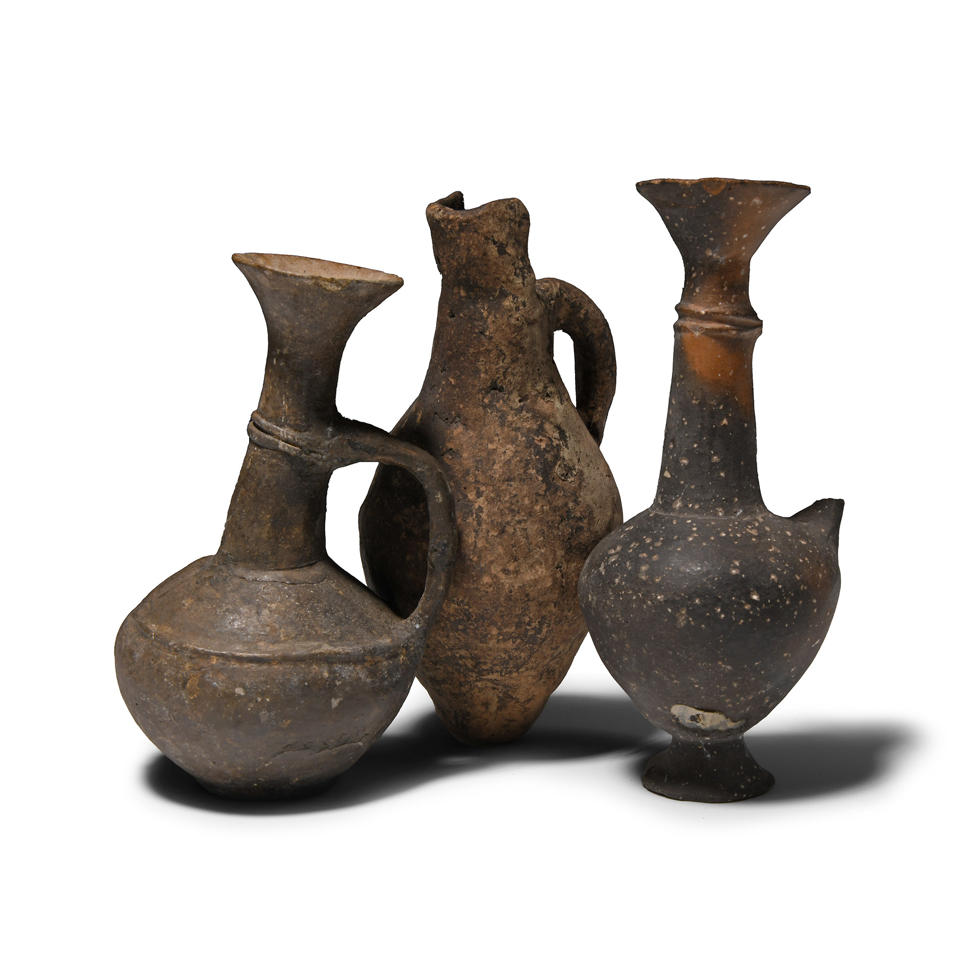 Cypriot Terracotta Flask Group