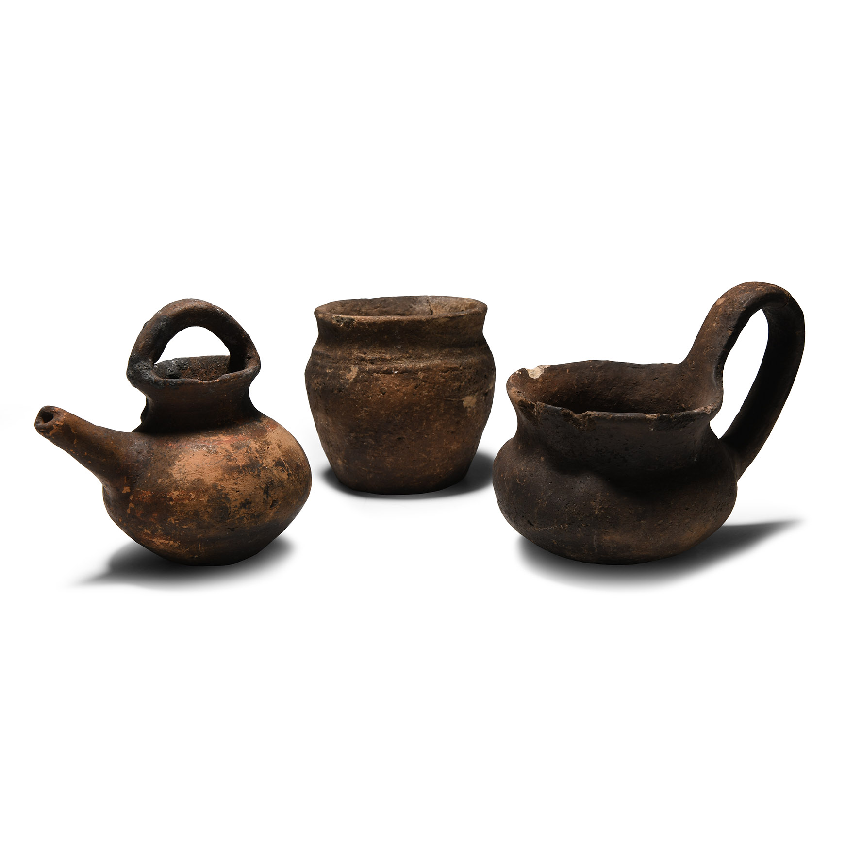 Cypriot Terracotta Flask Group