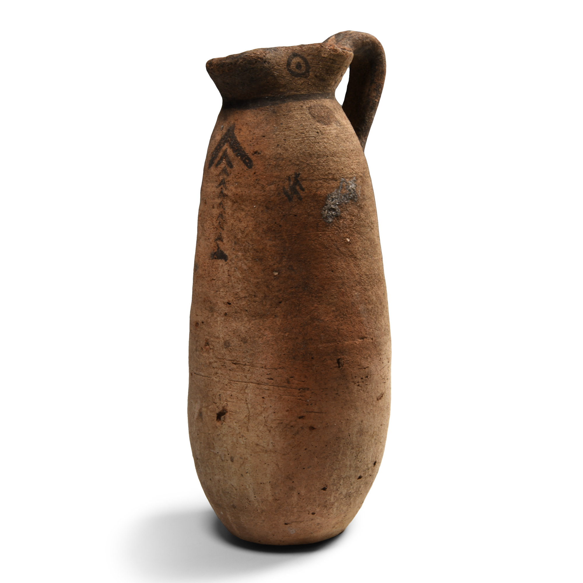 Cypriot Terracotta Trefoil Mouthed Jug