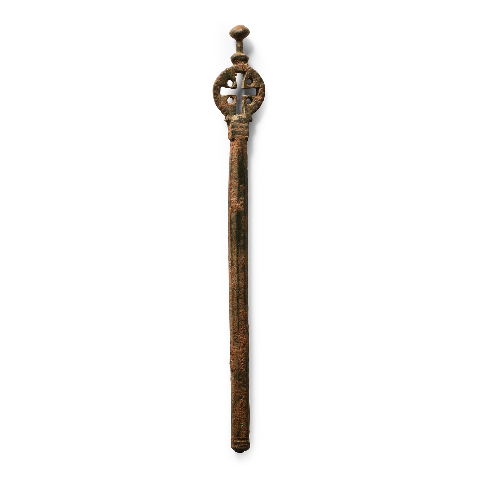 Norman Bronze Key Shank with Cross