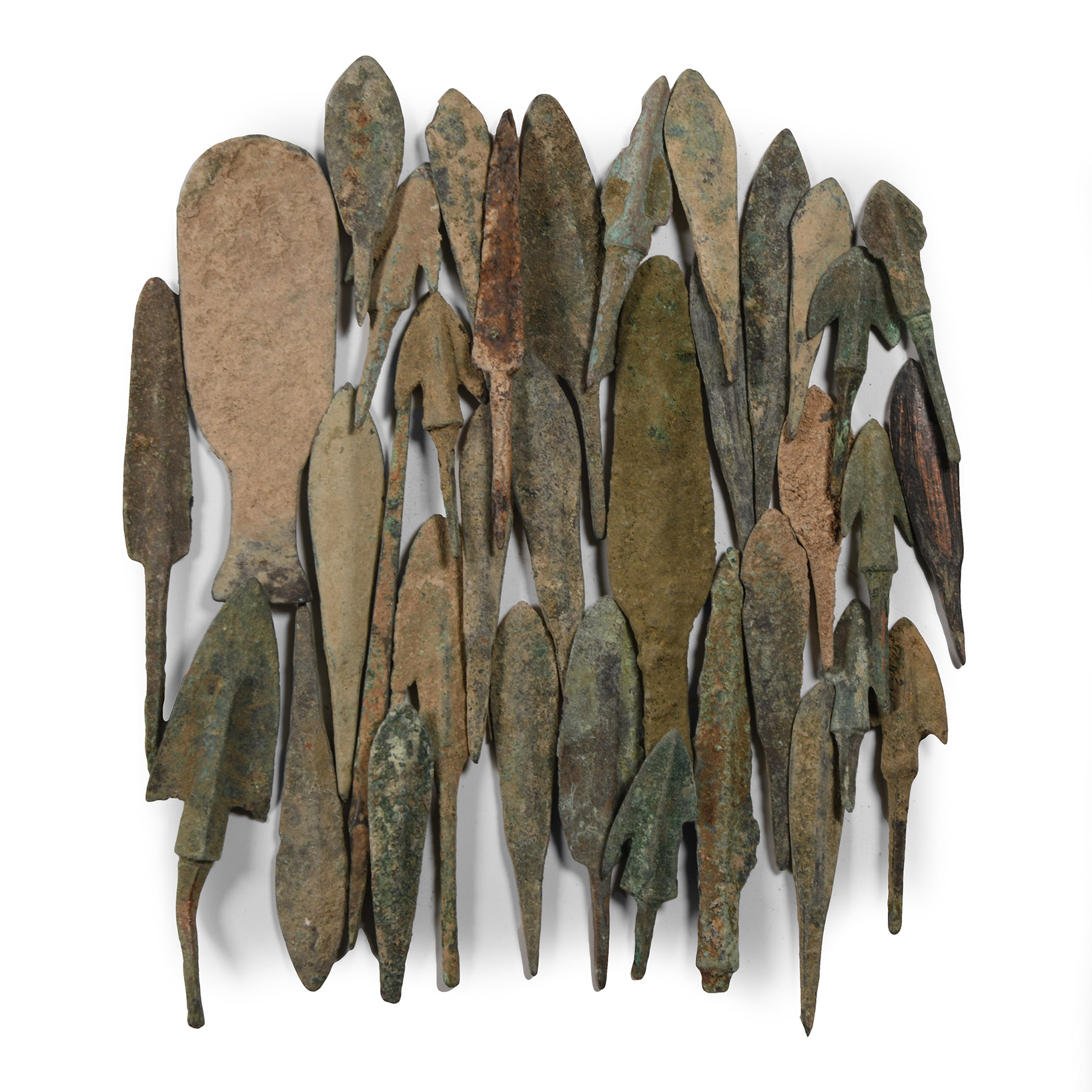 Mesopotamian Bronze Arrowhead Collection