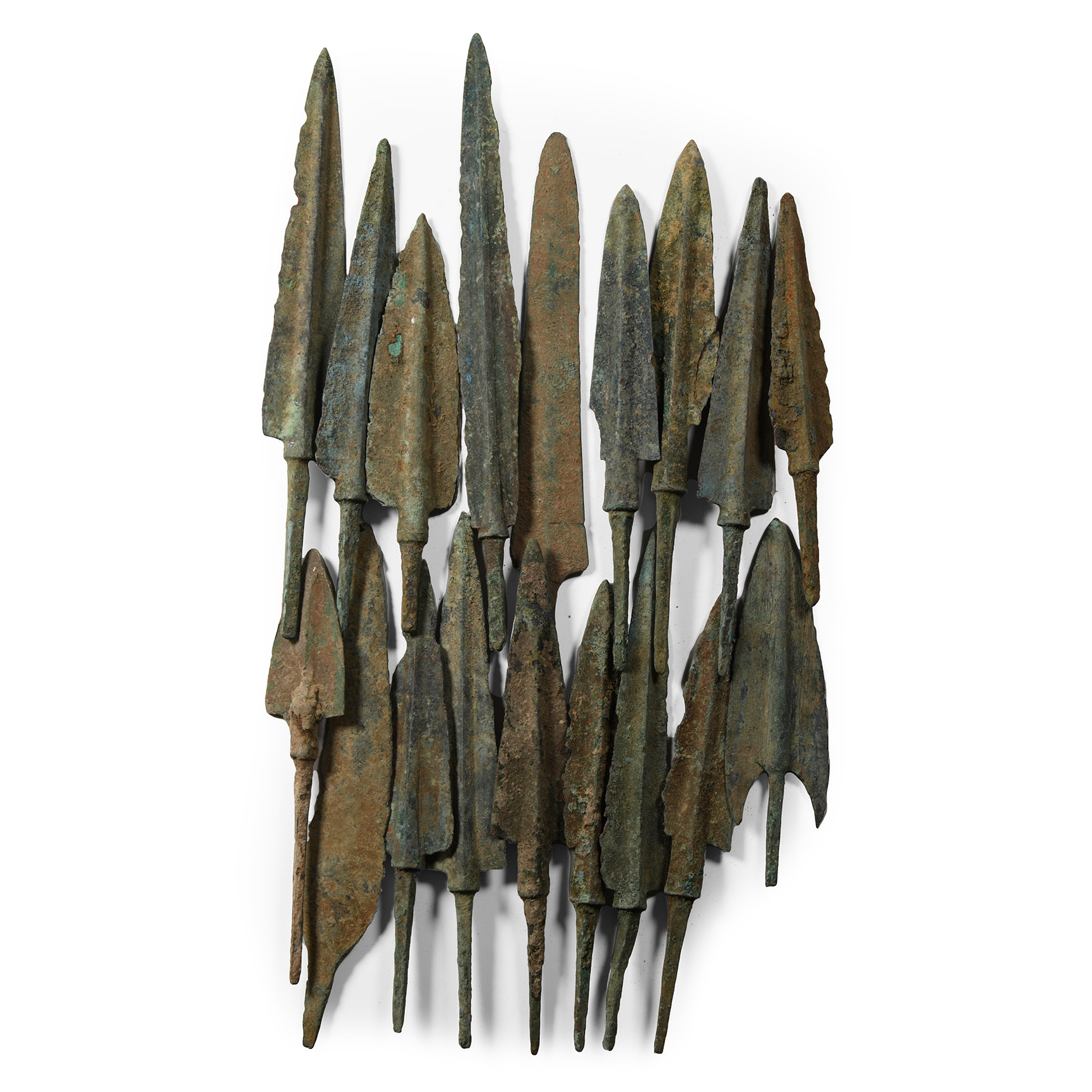 Elamite Bronze Arrowhead Collection