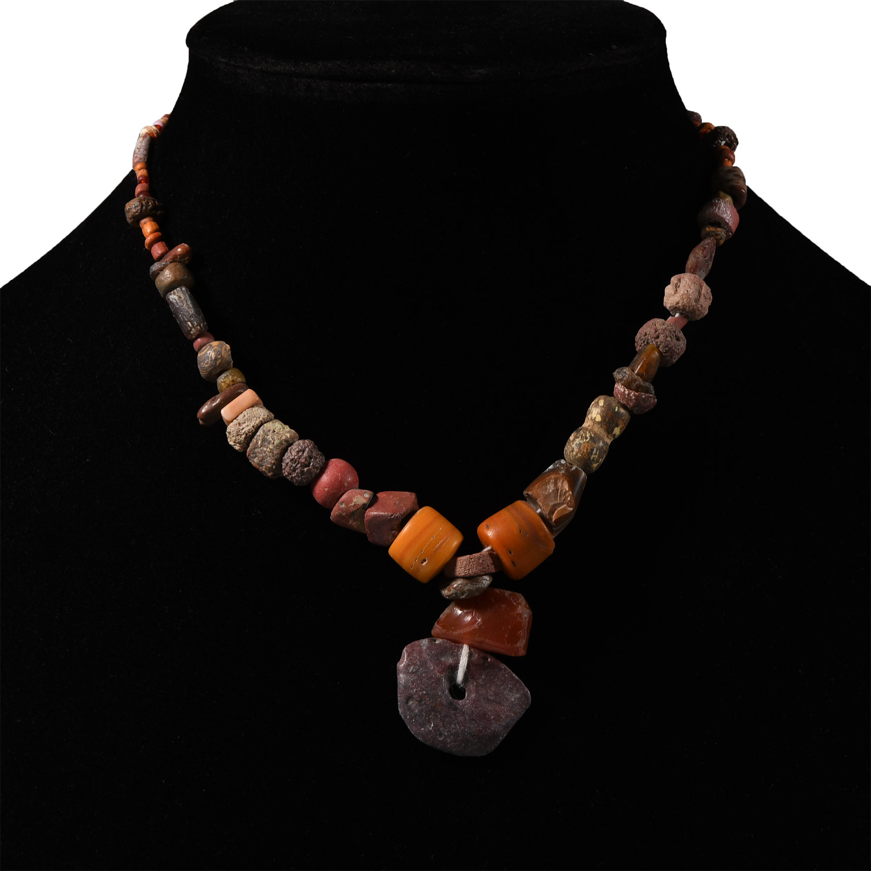 Western Asiatic Bead Necklace String