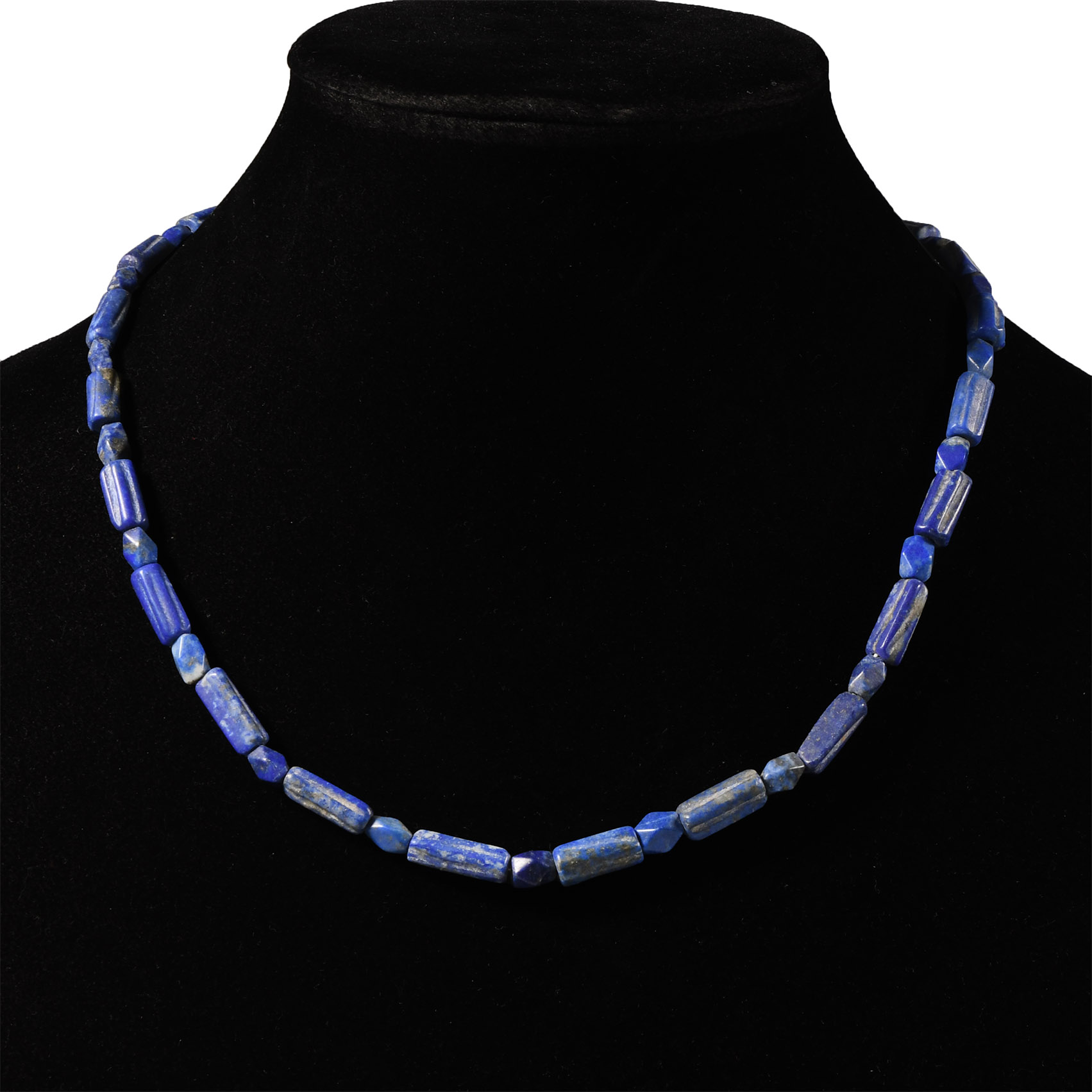 Bactrian Style Lapis Lazuli Bead Necklace String