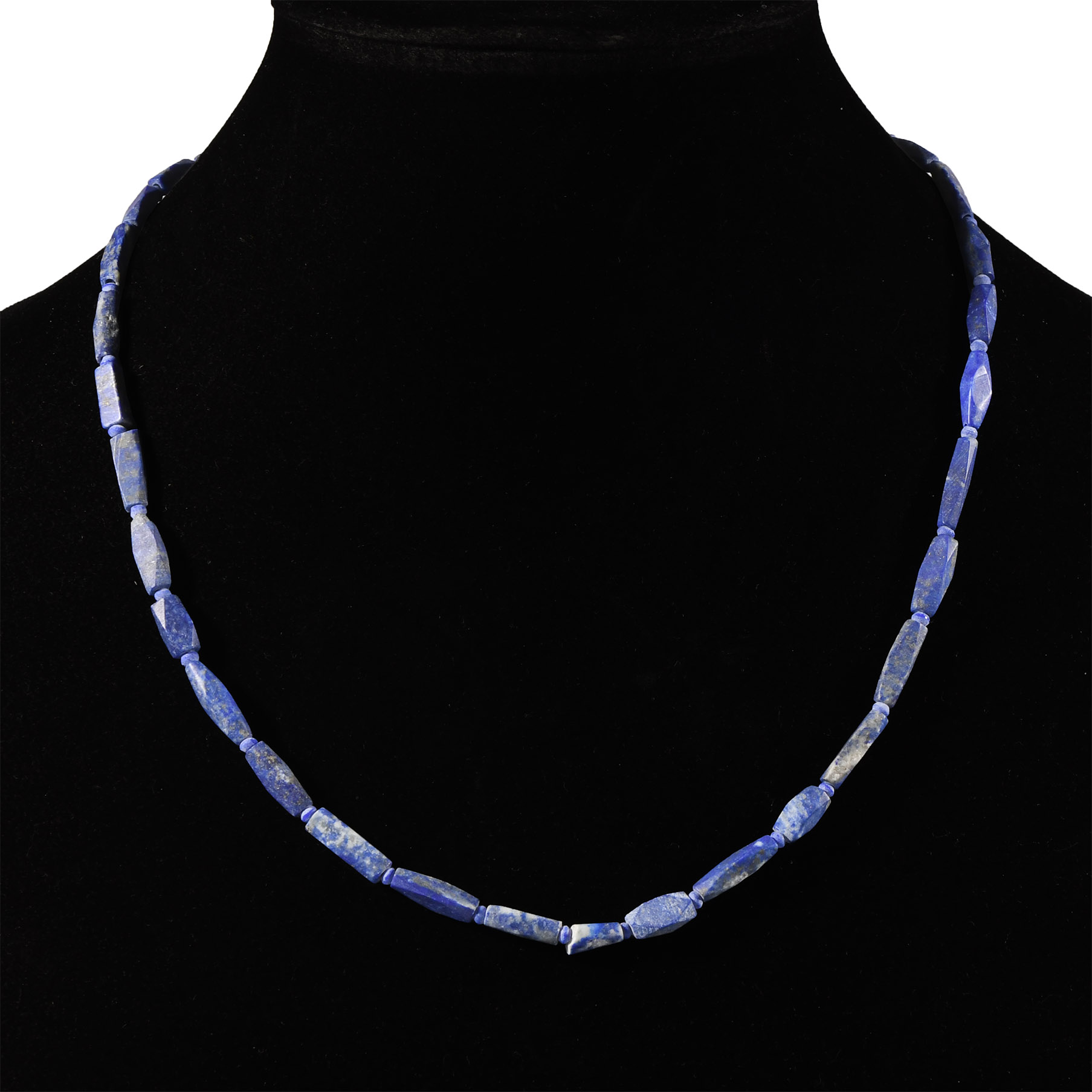 Bactrian Style Lapis Lazuli Bead Necklace String