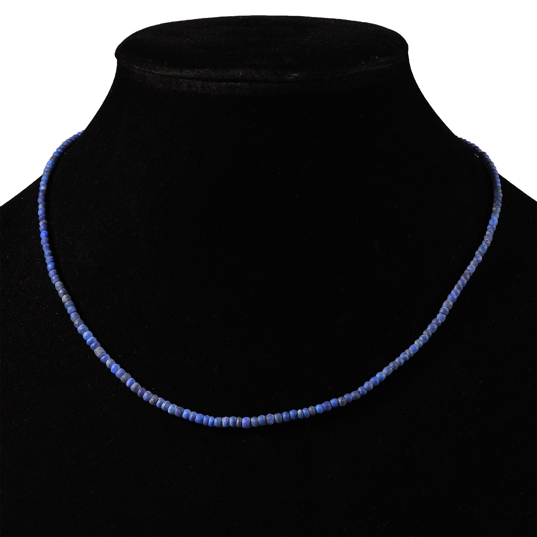 Bactrian Style Lapis Lazuli Bead Necklace String