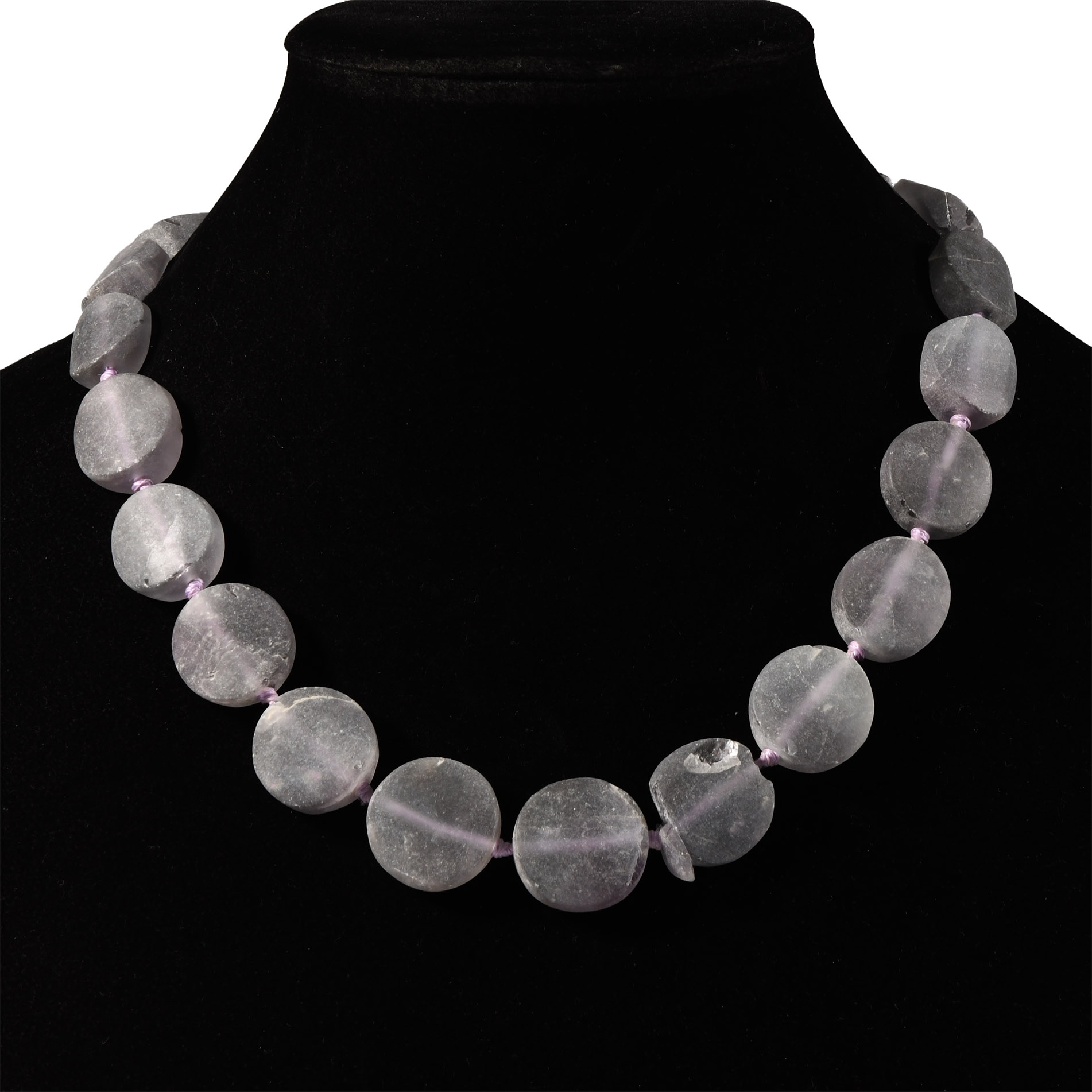 Amethyst Bead Necklace