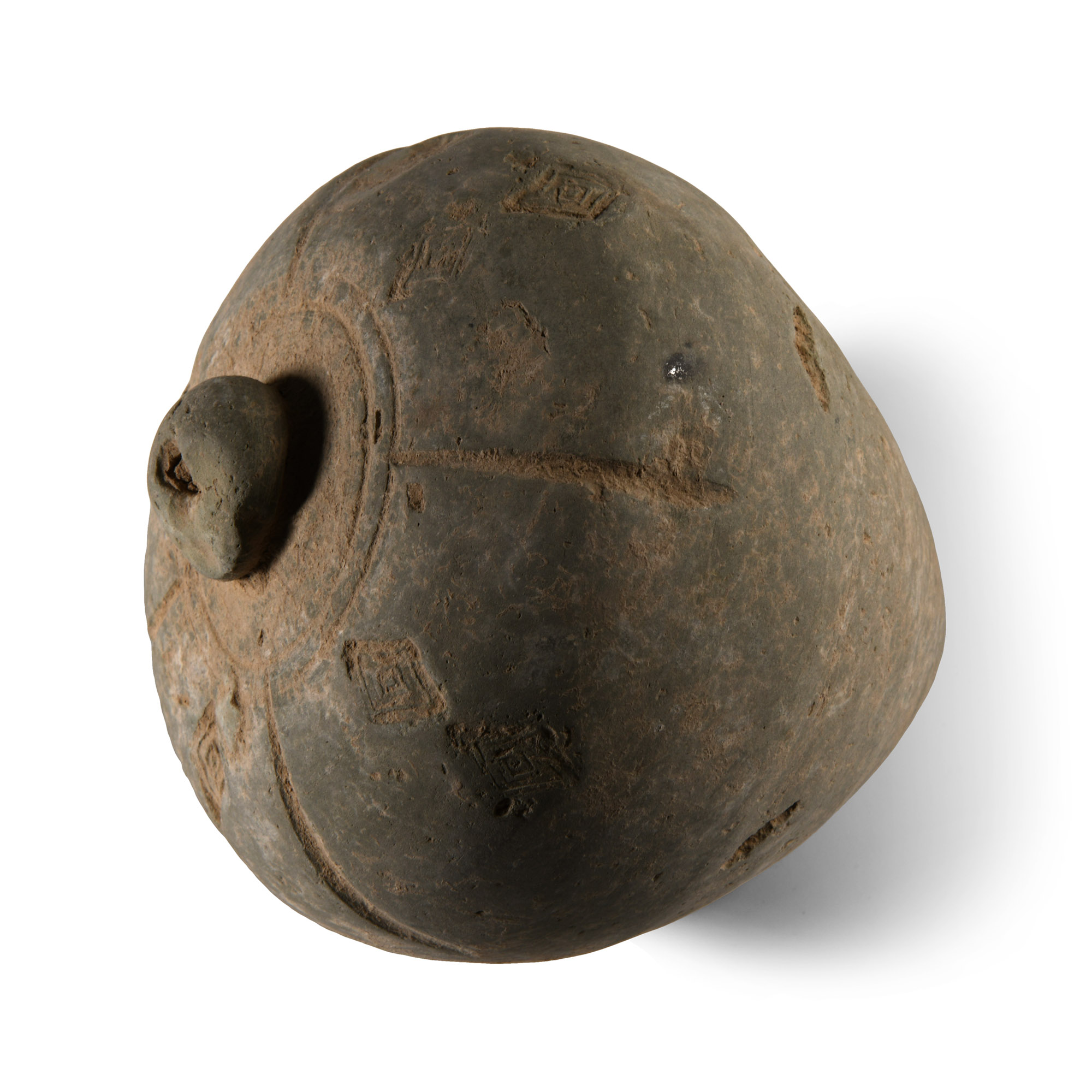 Byzantine 'Greek Fire' Ceramic Fire Bomb or Hand Grenade