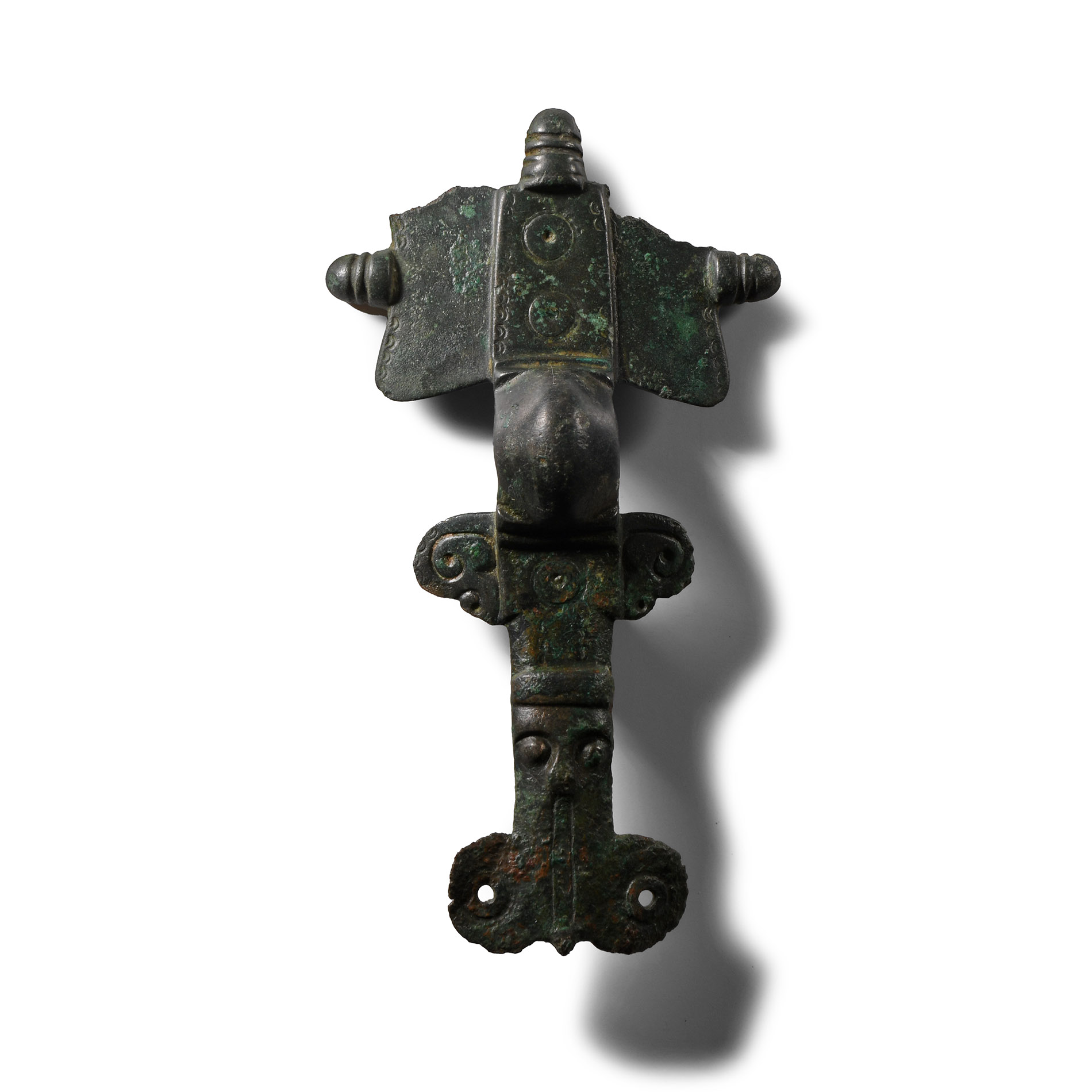 Anglo-Saxon Bronze Cruciform Brooch