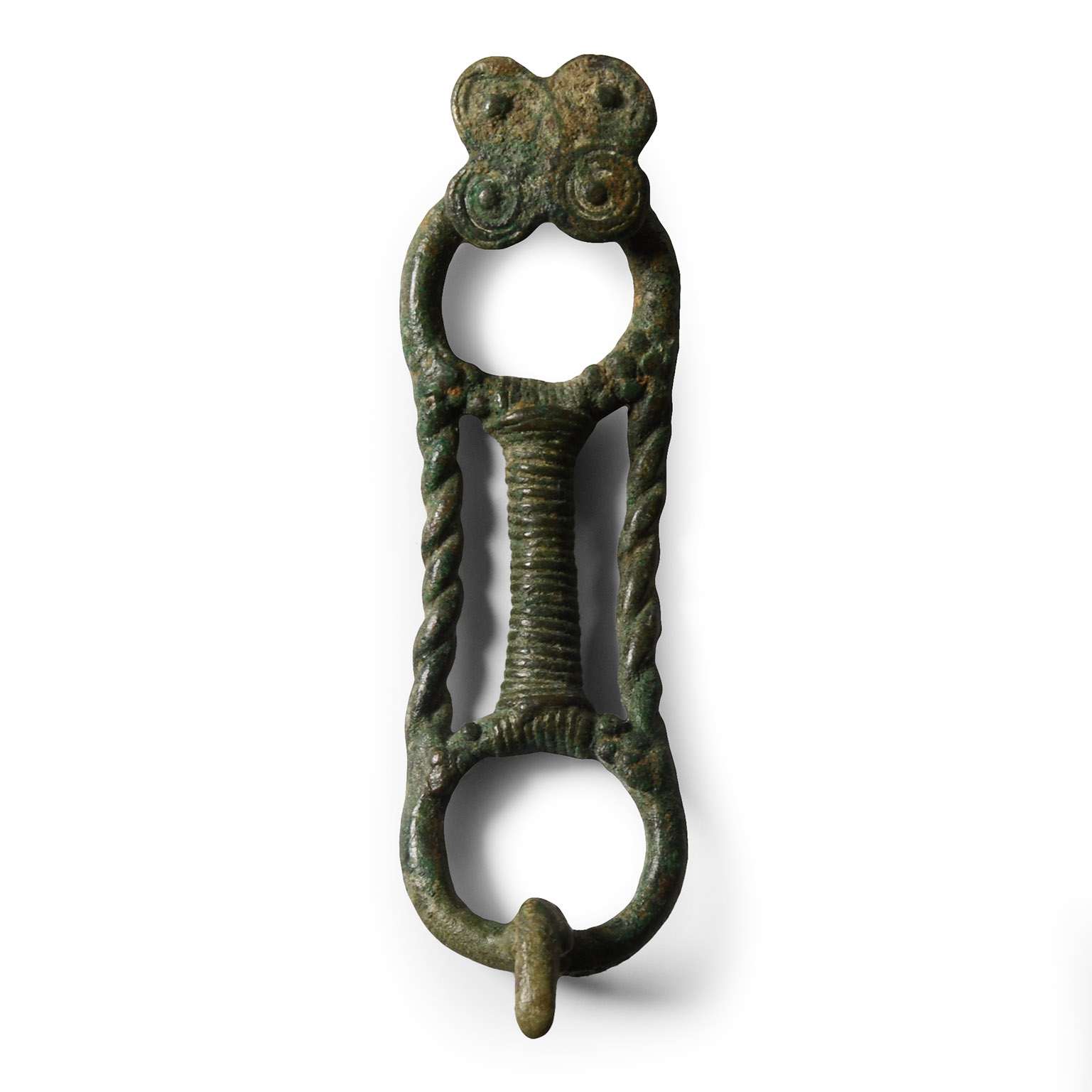 Amlash Bronze Zoomorphic Clasp