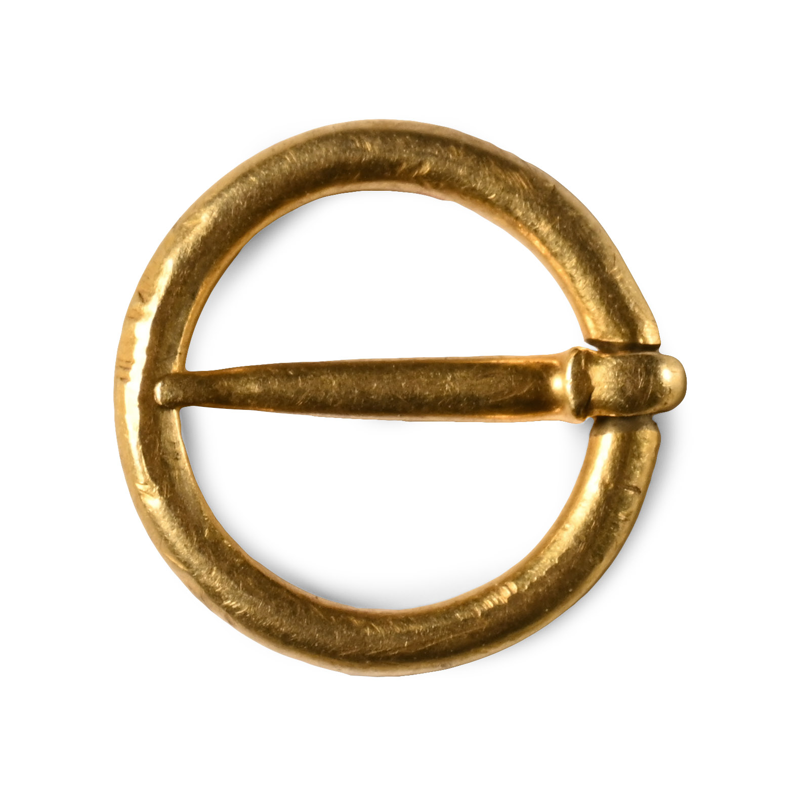Medieval 'Published' Gold Annular Brooch