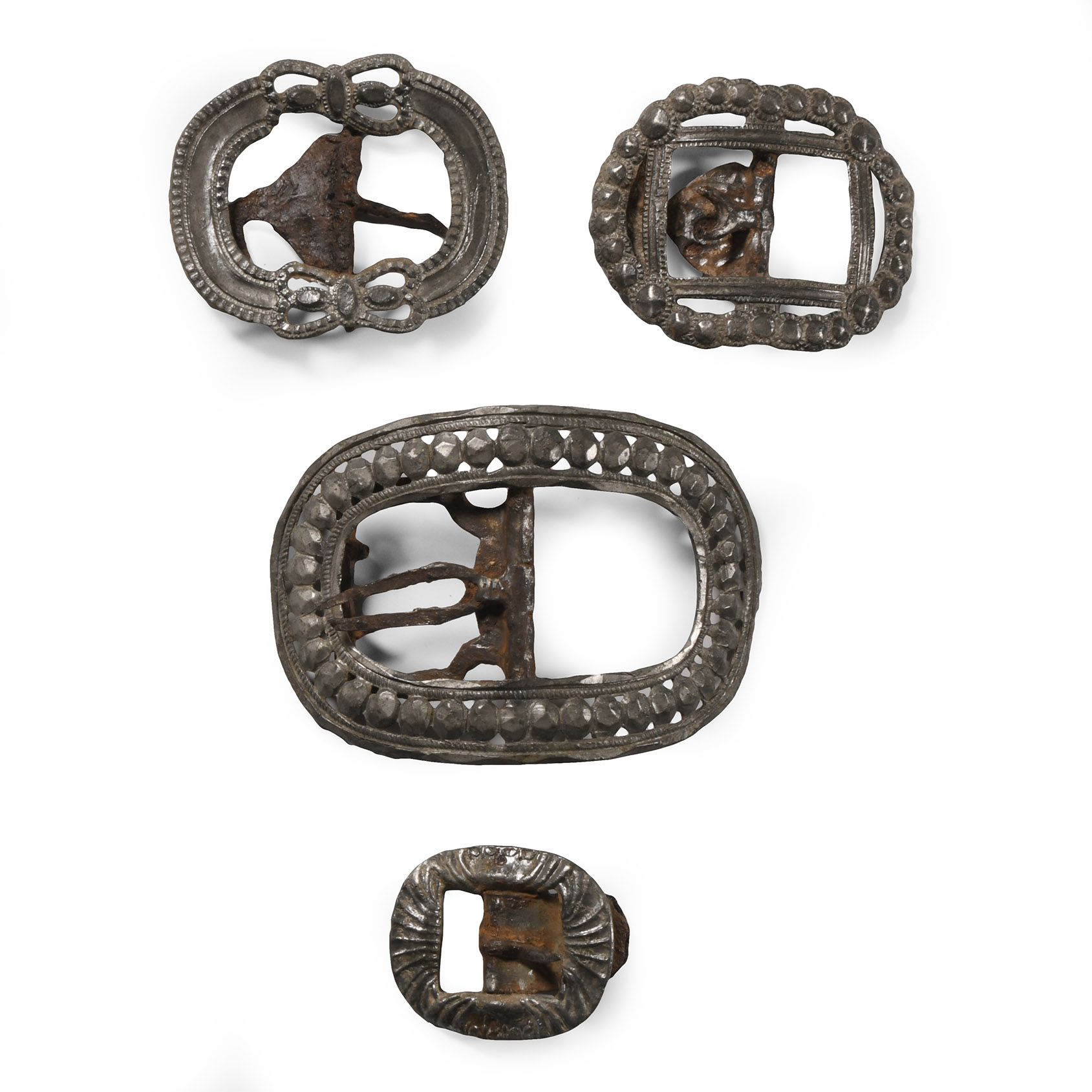 Jacobean Silvered Shoe Buckle Collection