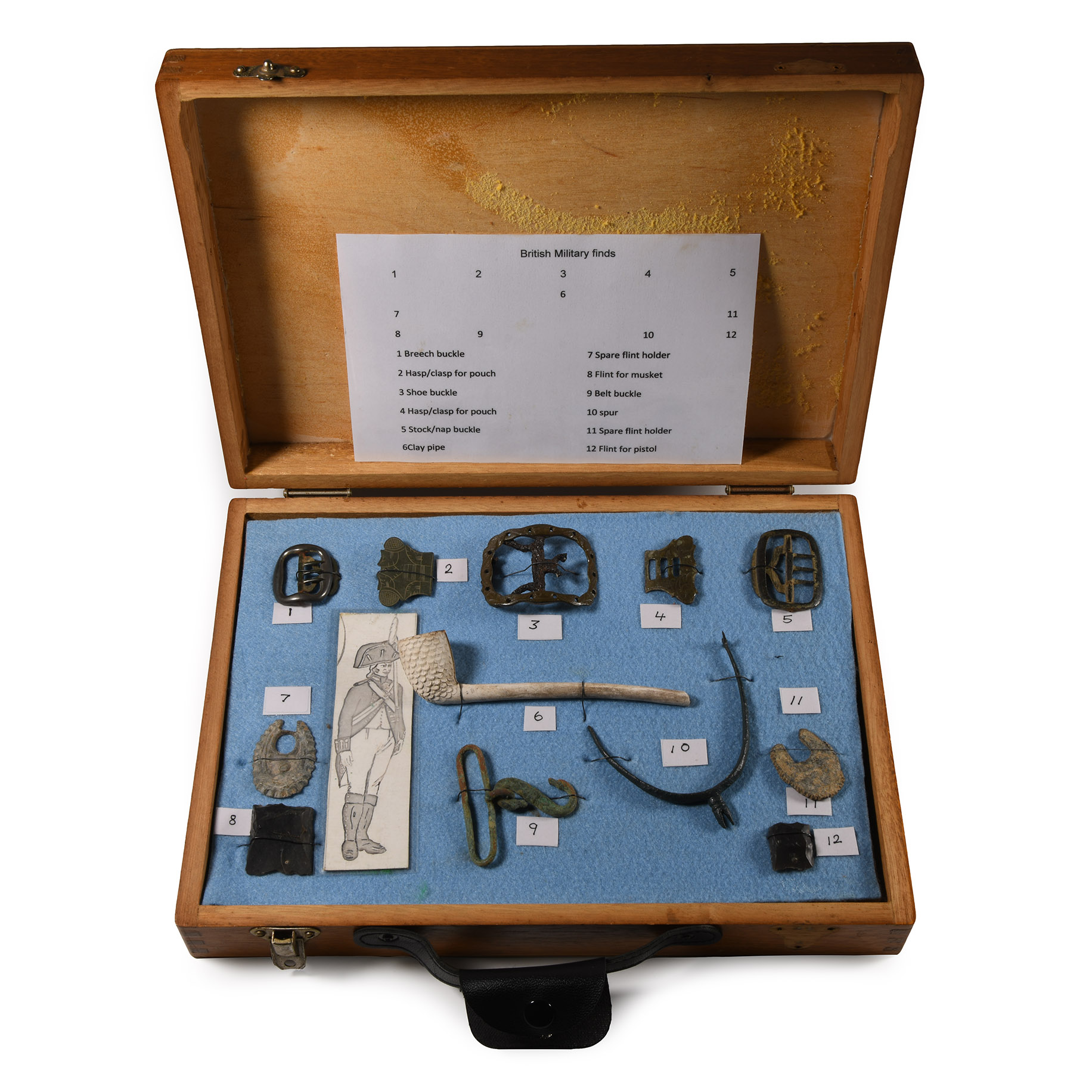 Cased British Military 'Published' Artefact Collection