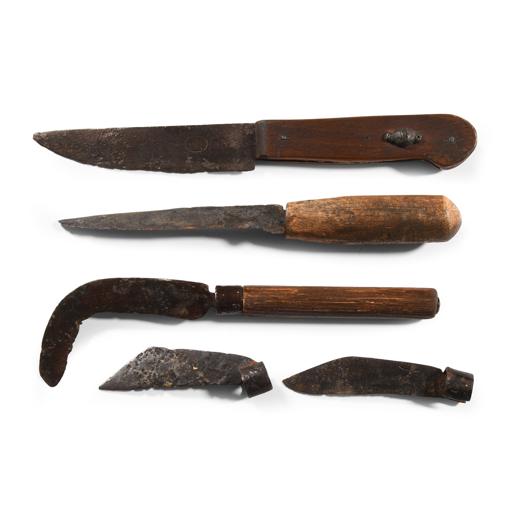 Medieval to Jacobean Period Iron Knife Collection