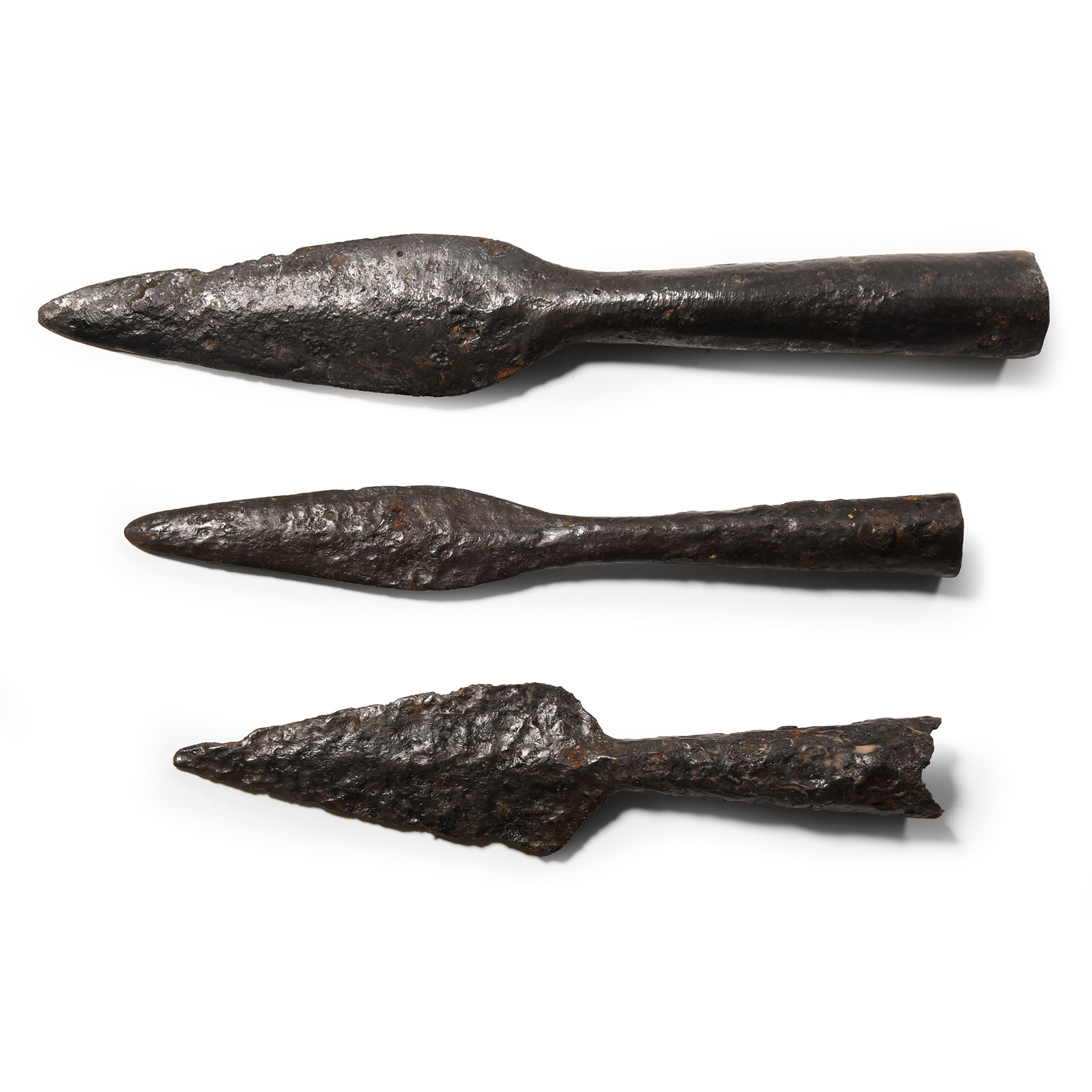 Saxon to Medieval Iron Spearhead Collection