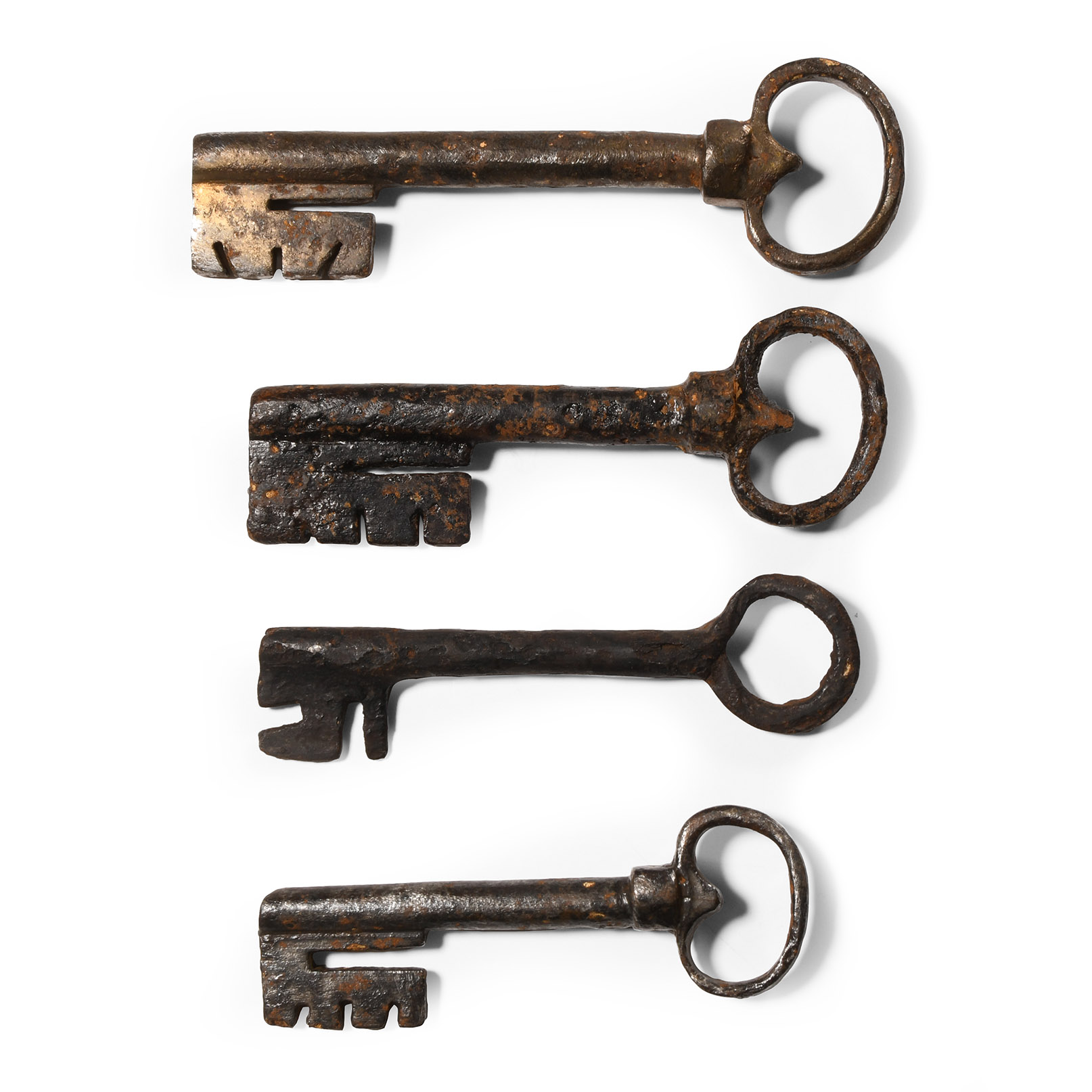 Post Medieval Iron Key Group