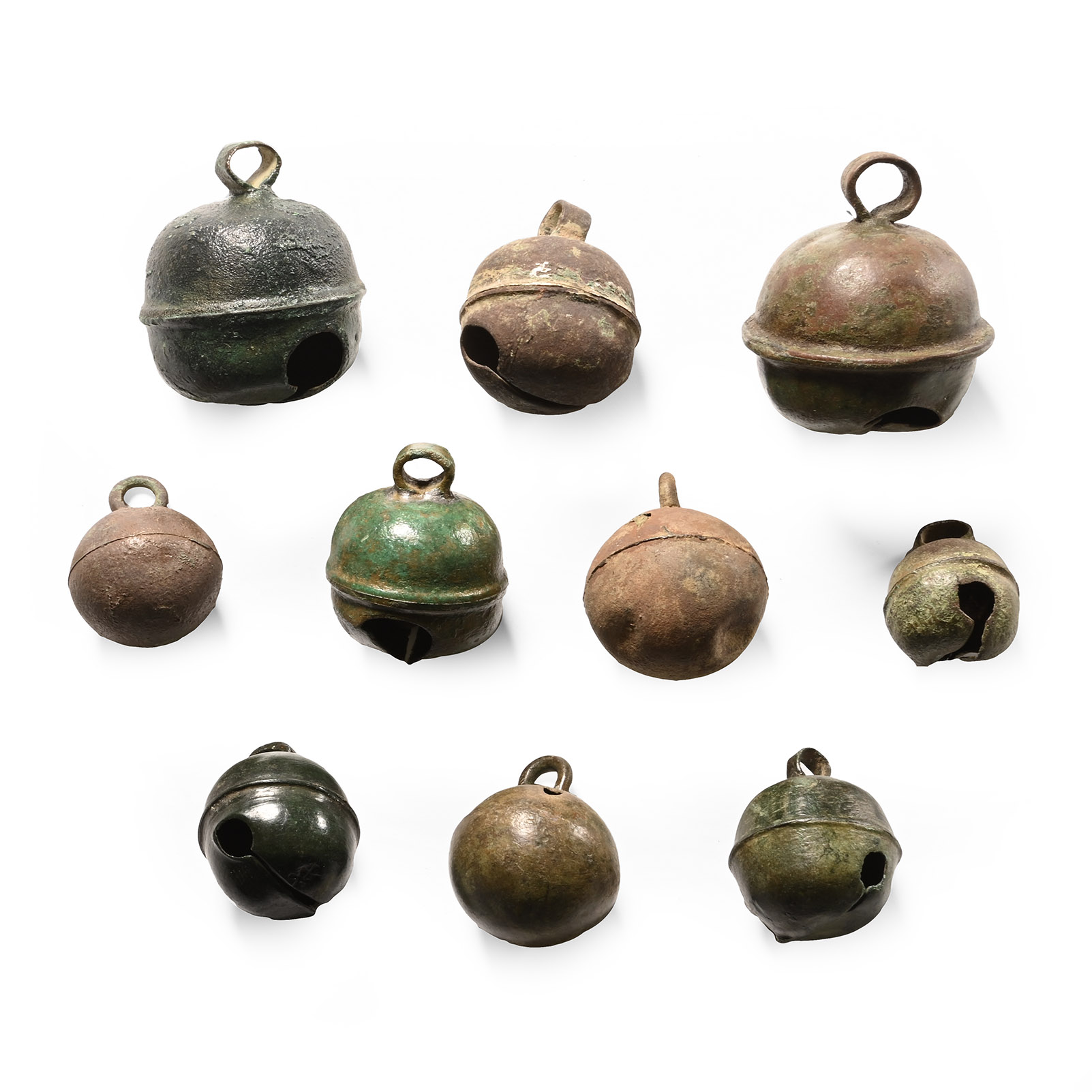 Post Medieval Bronze Folley and Hawking Bell Collection