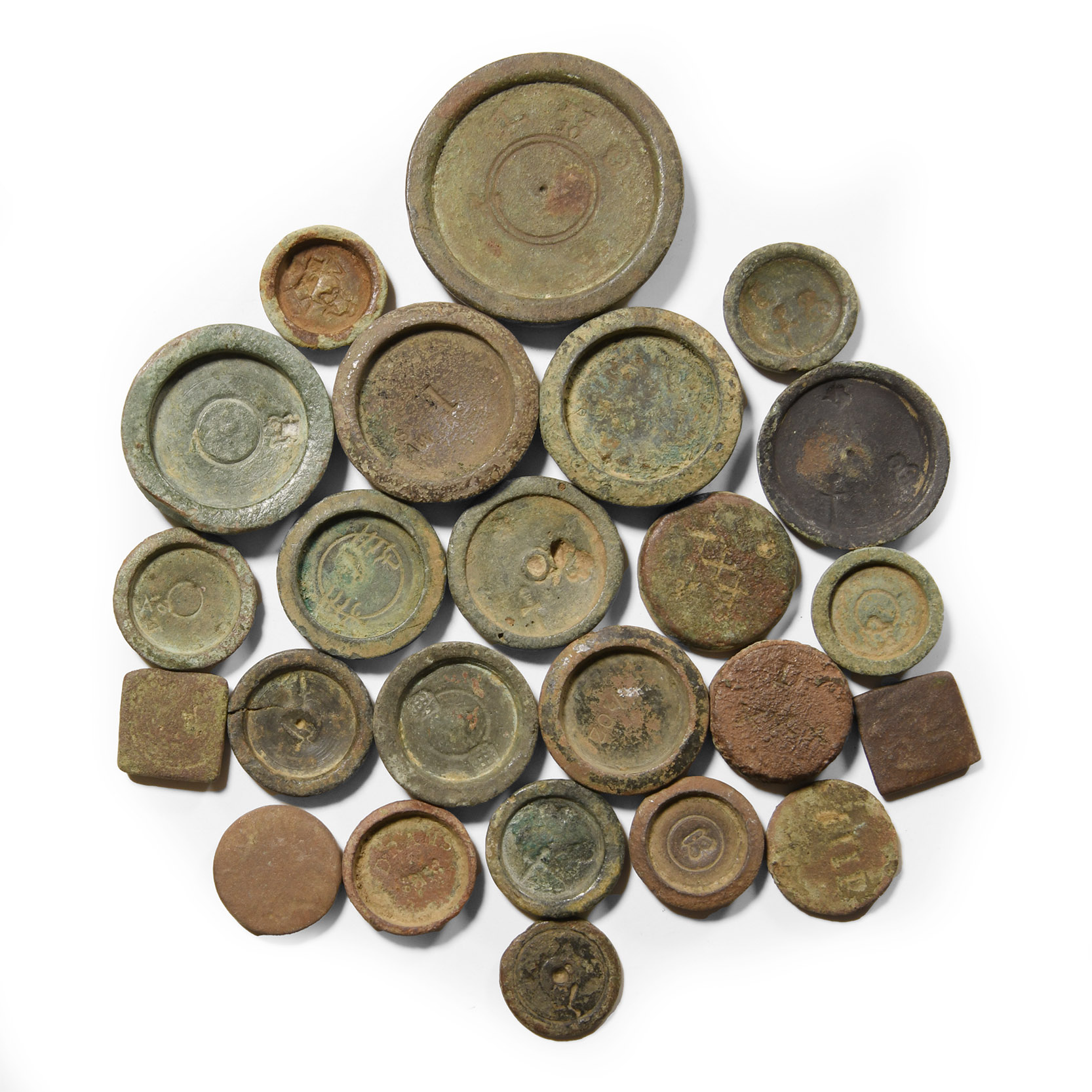 Post Medieval Mixed Bronze Weight Collection