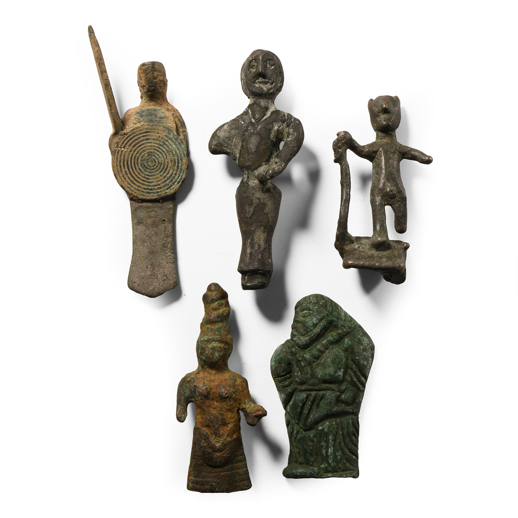 Bronze Figurine Group