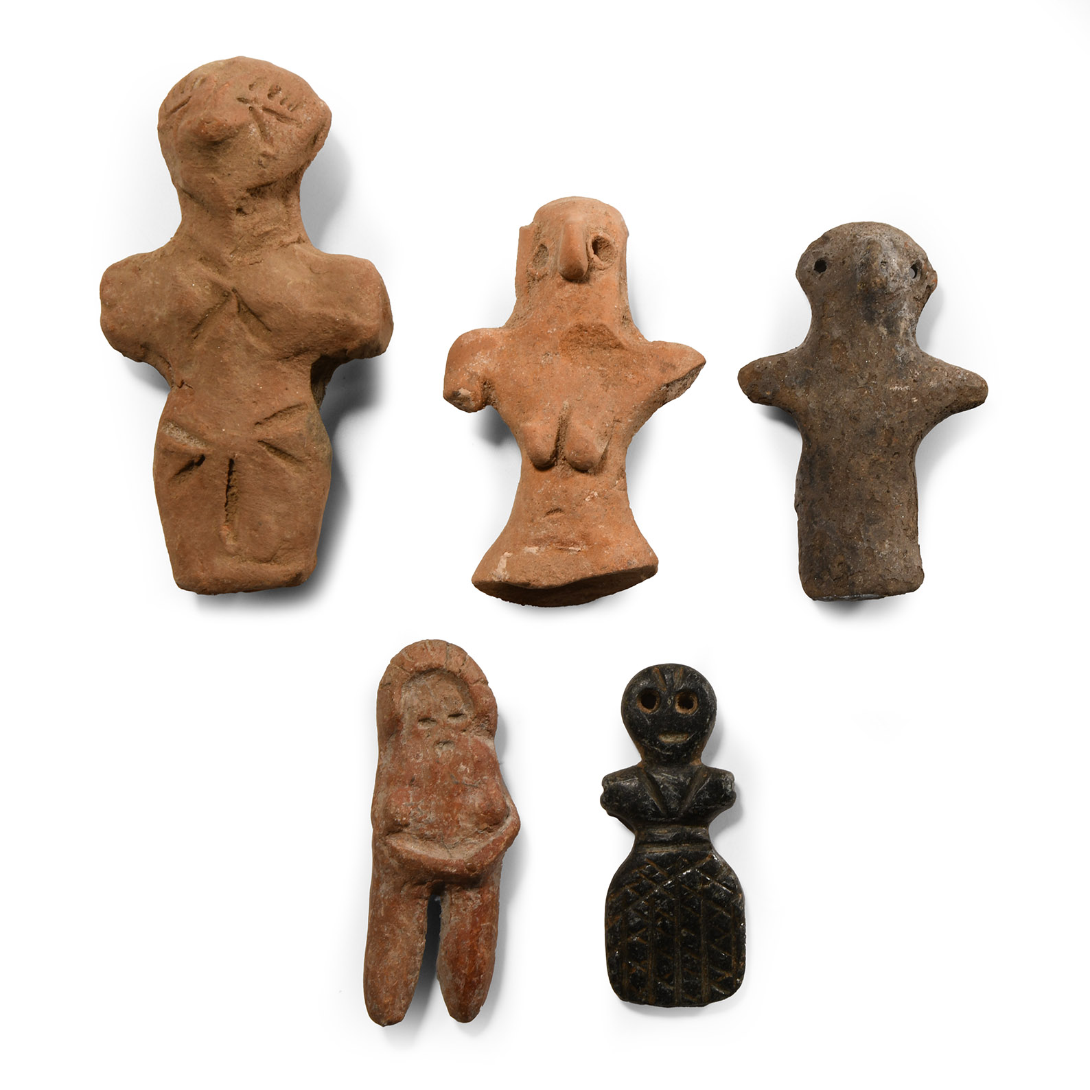 Western Asiatic Terracotta Figurine Group