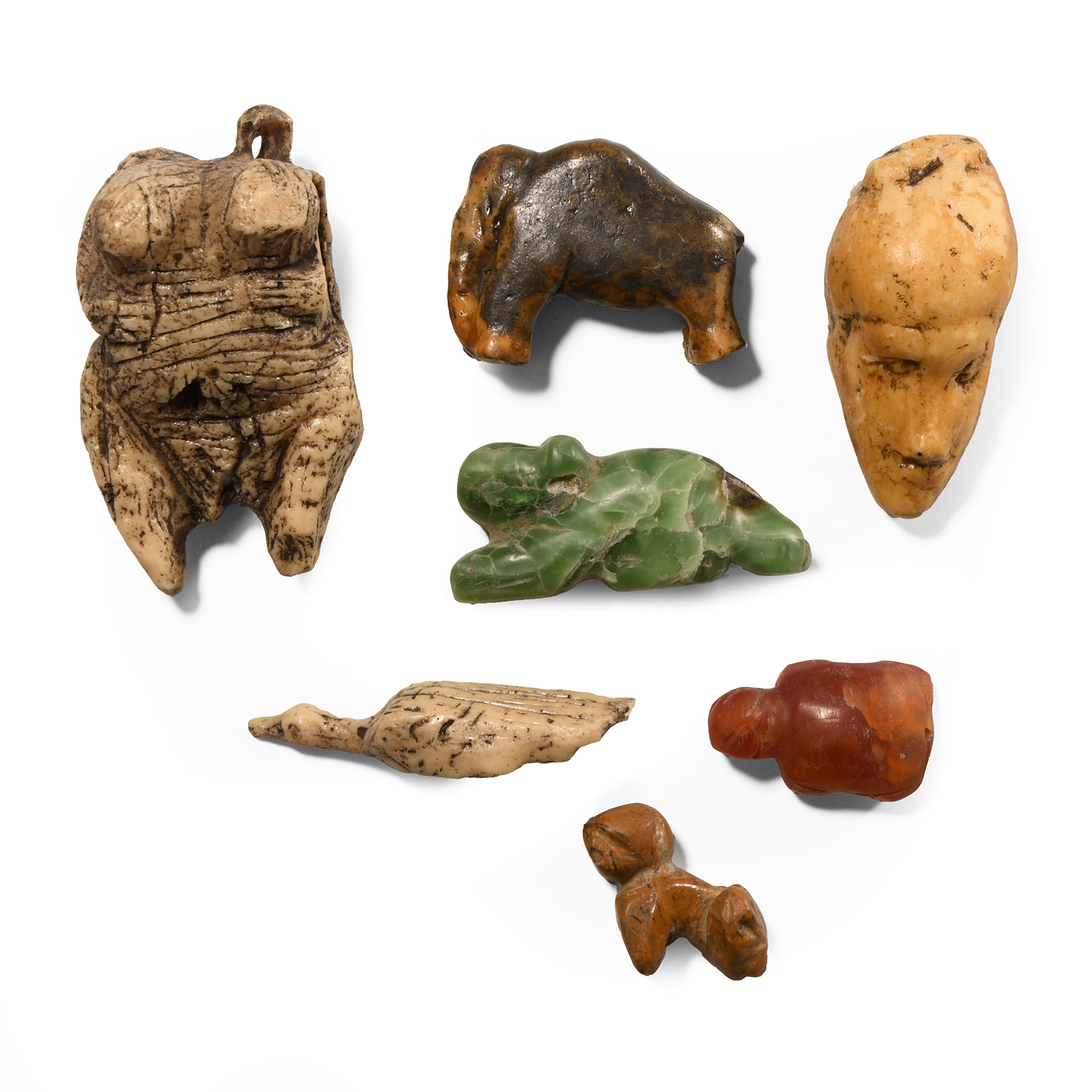 Stone and Other Amulet Group