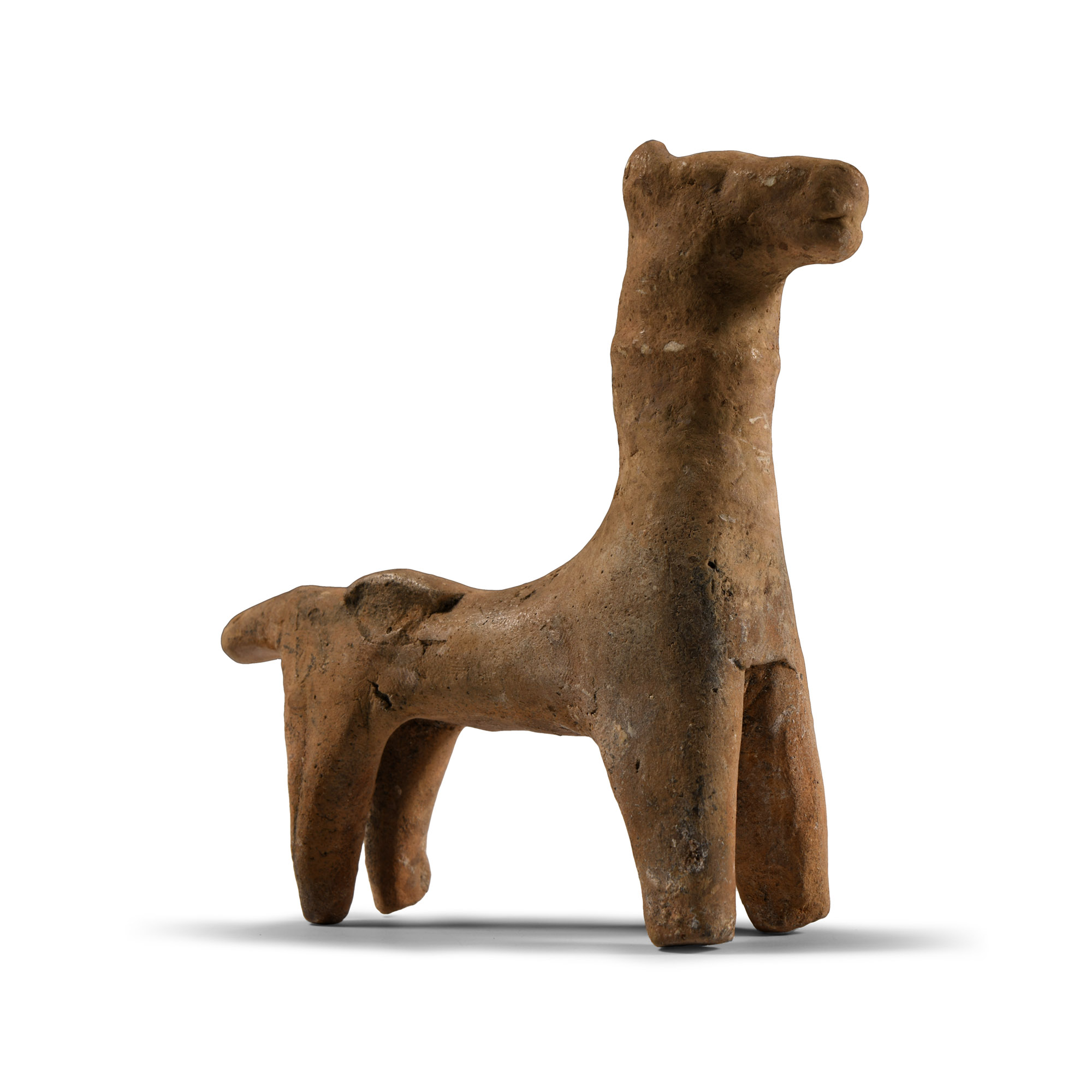 Cypriot Terracotta Votive Figure of a Horse