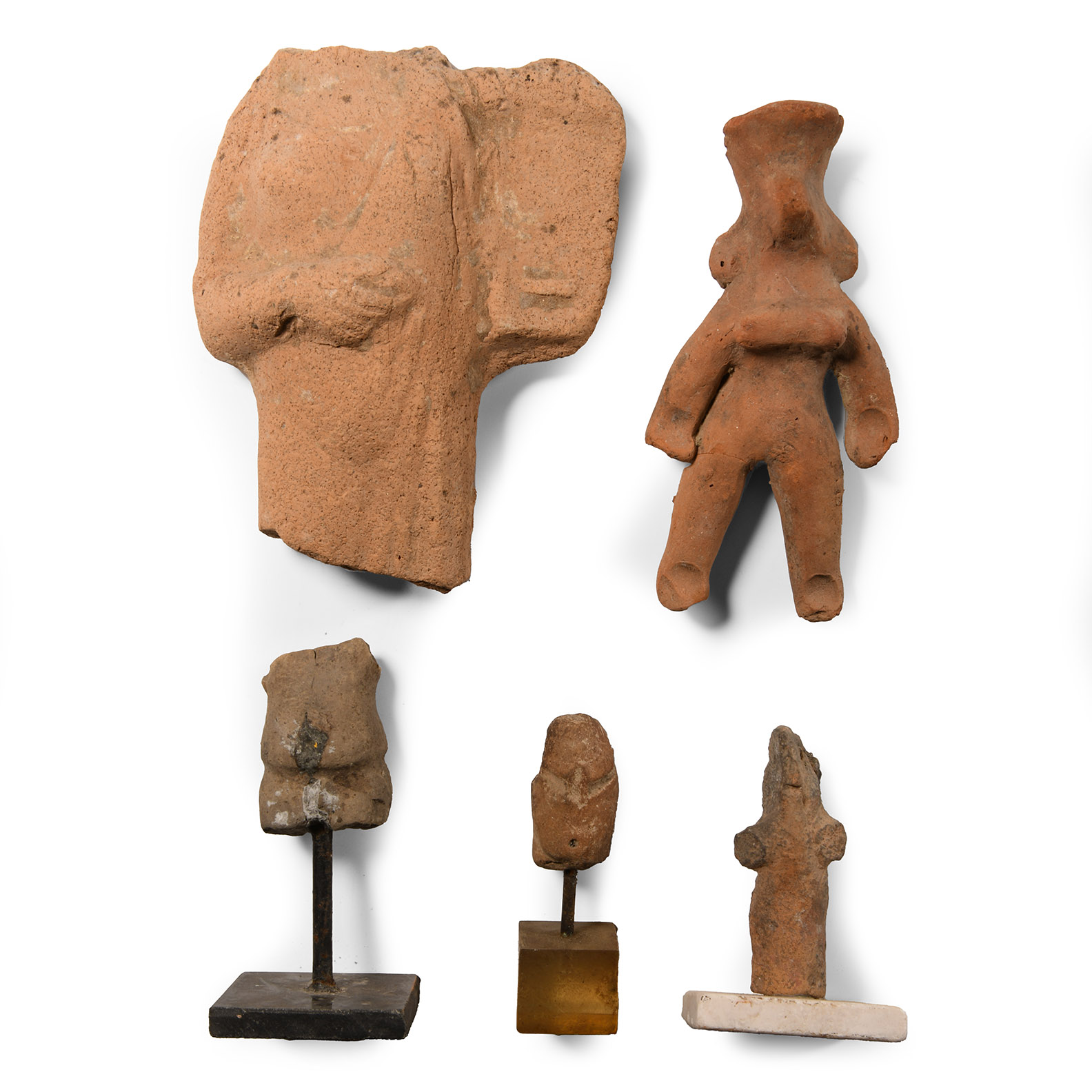 Cypriot Terracotta Idol Group