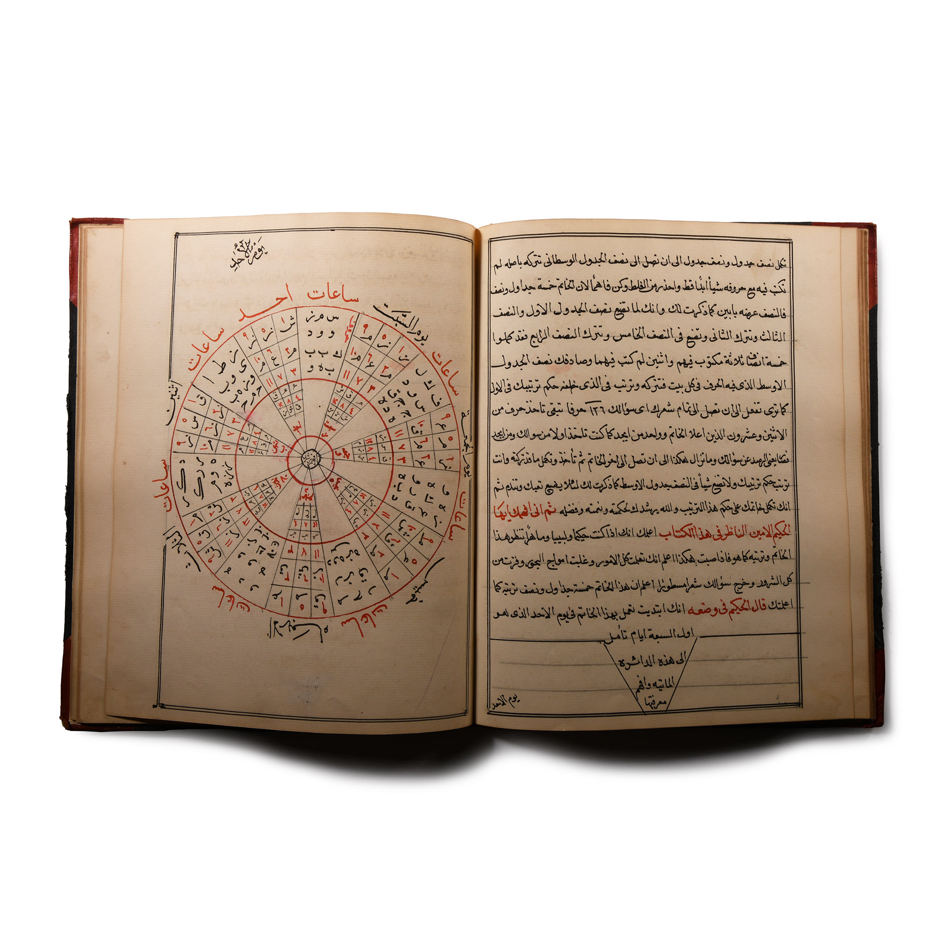 Islamic Manuscript, 'Explanation of the Astrolabe Al-Manadam' by Al-Hakim the Physician Muhammad bin Ahmad Al-Iskandarani