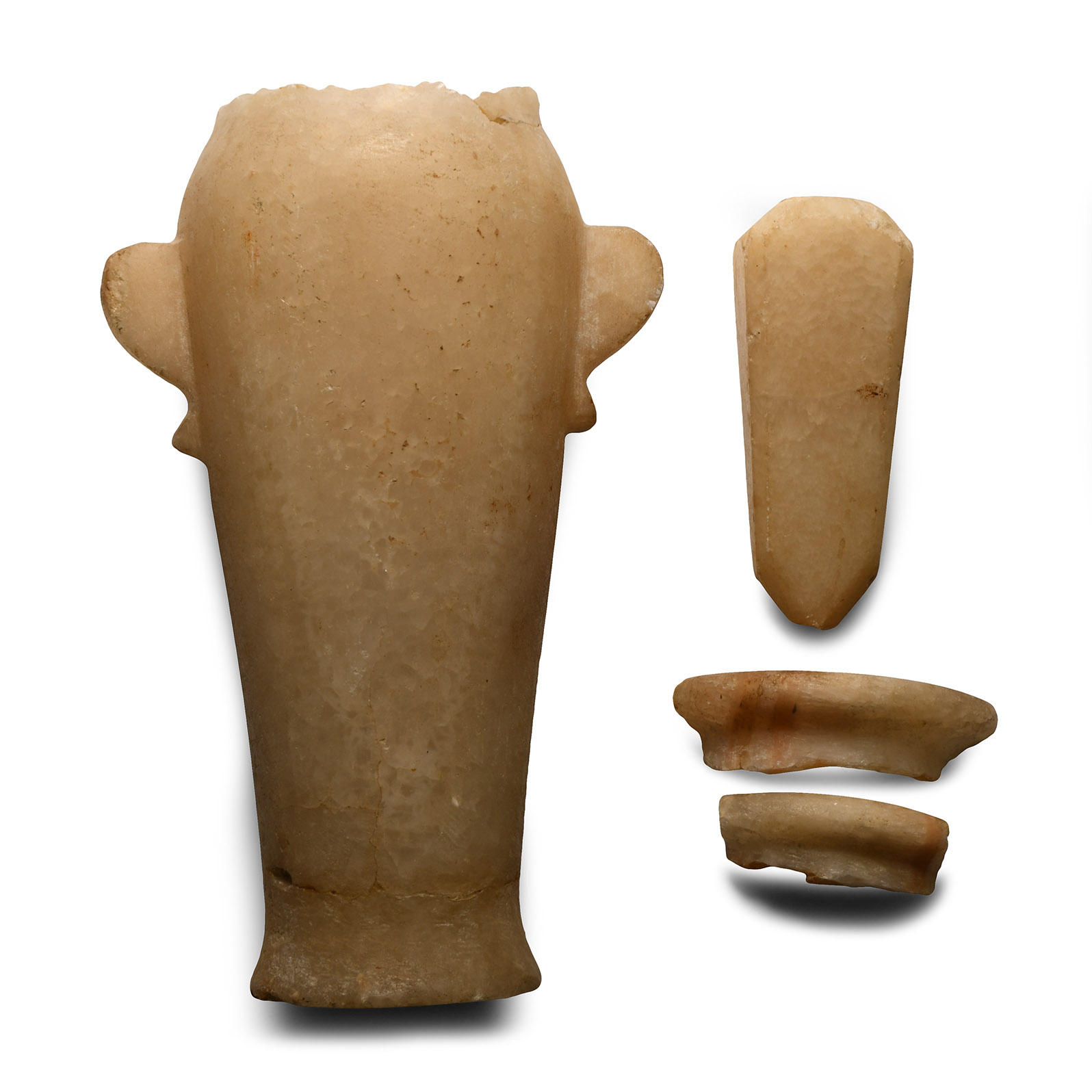 Egyptian Style Alabaster Artefact Group