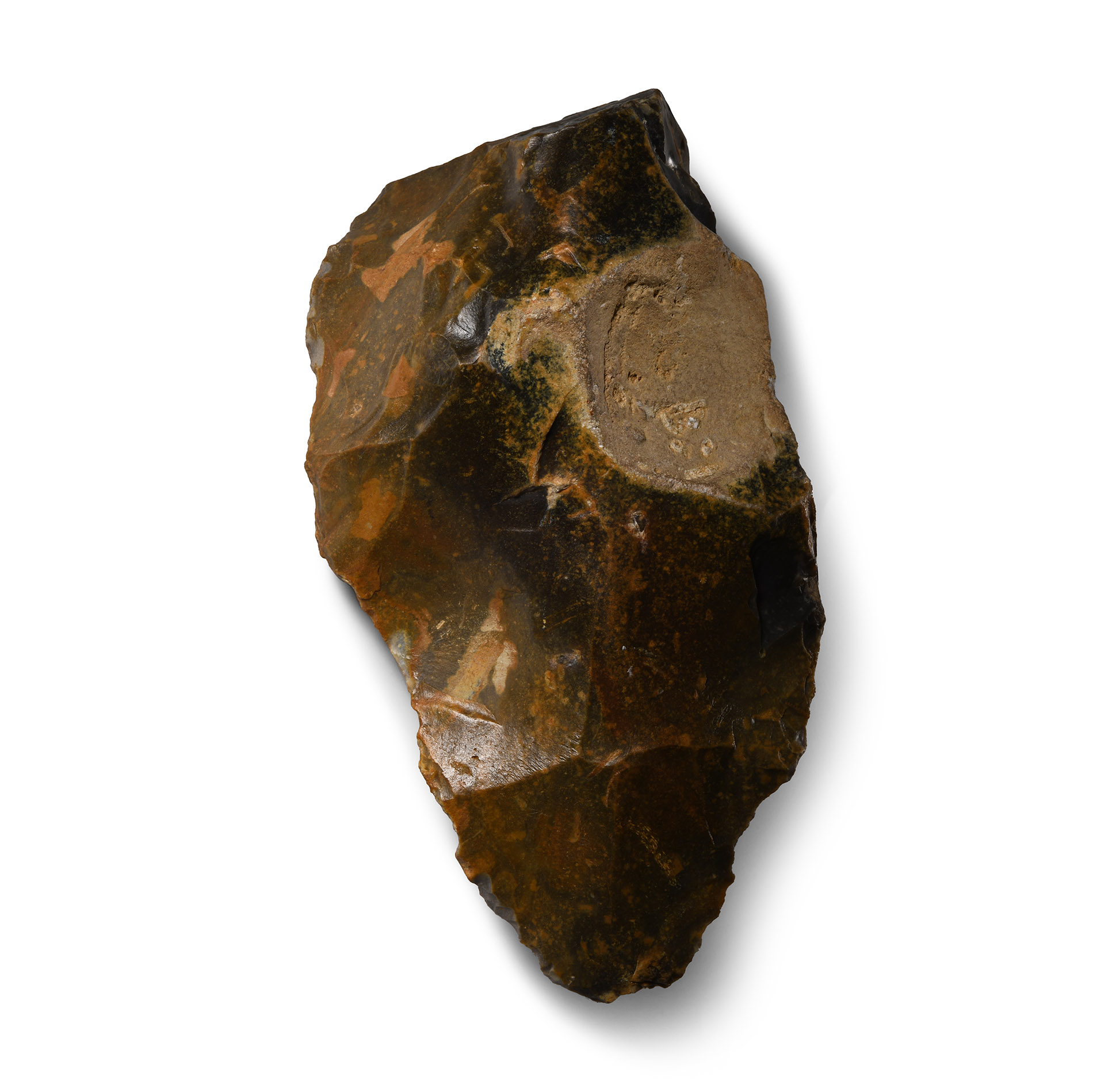 Very Large Stone Age Handaxe from St Meme