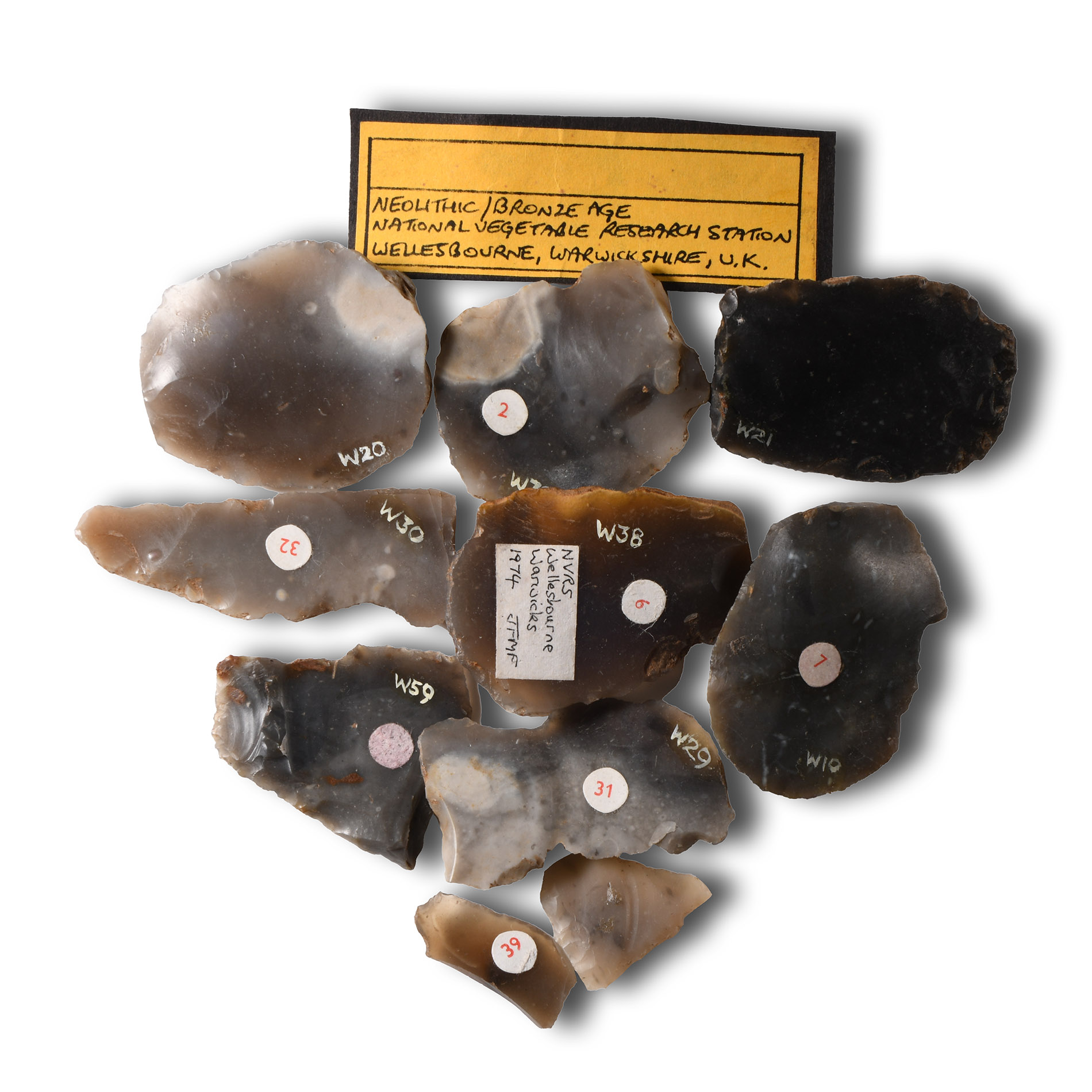 Large Stone Age Tool Group from Wellesbourne