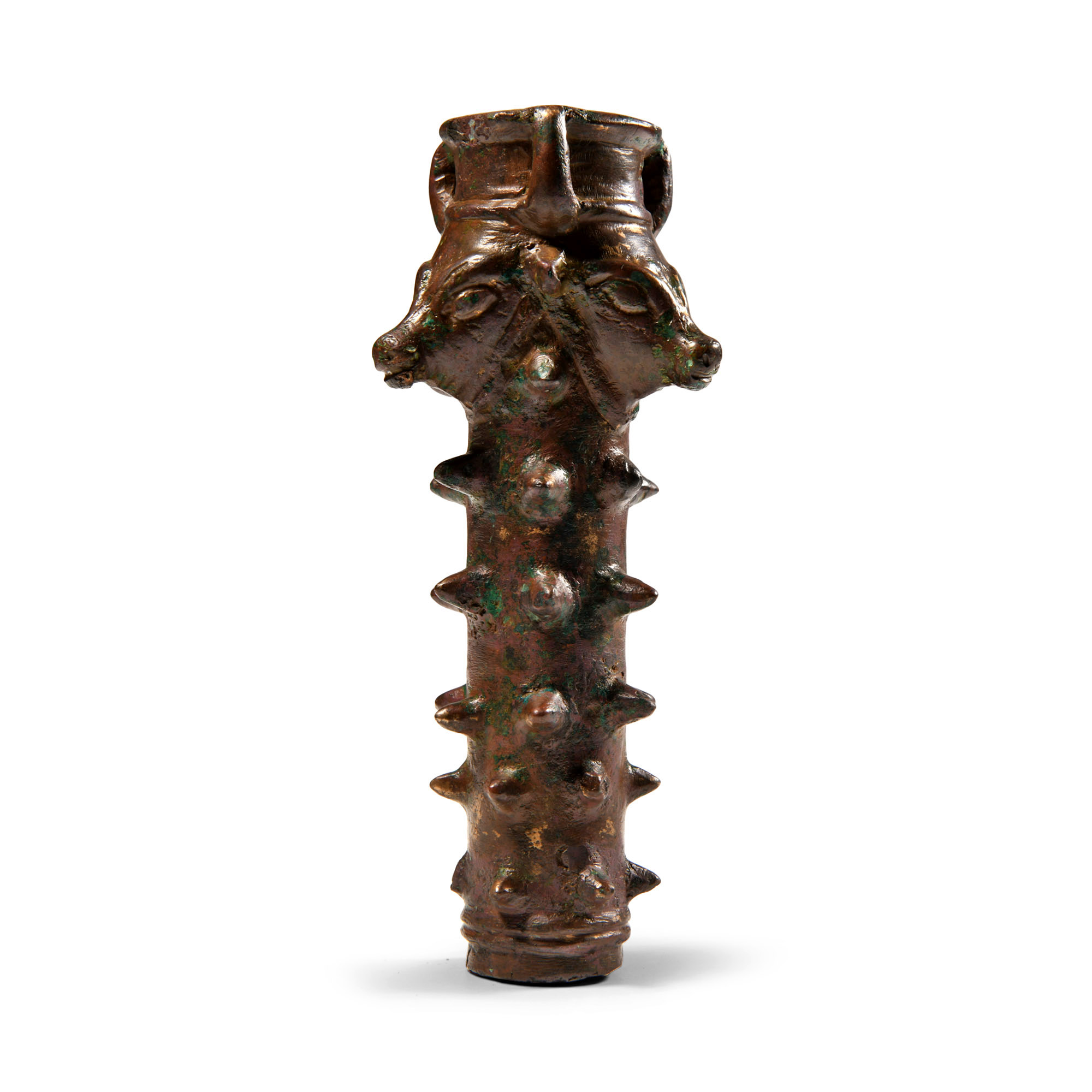 Elamite Bronze Spiked Macehead with Bulls
