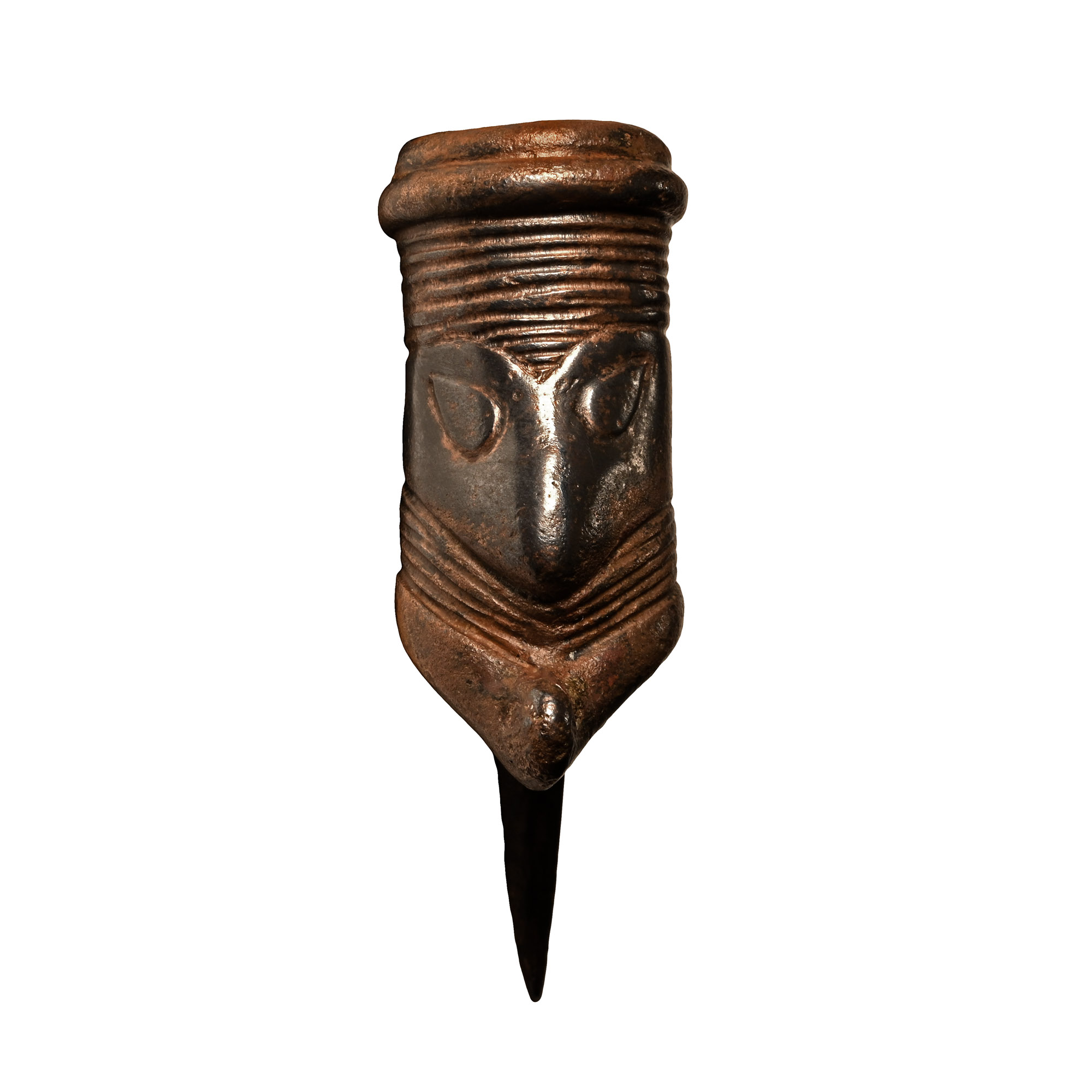 Elamite Copper Axehead with 'Human' Face