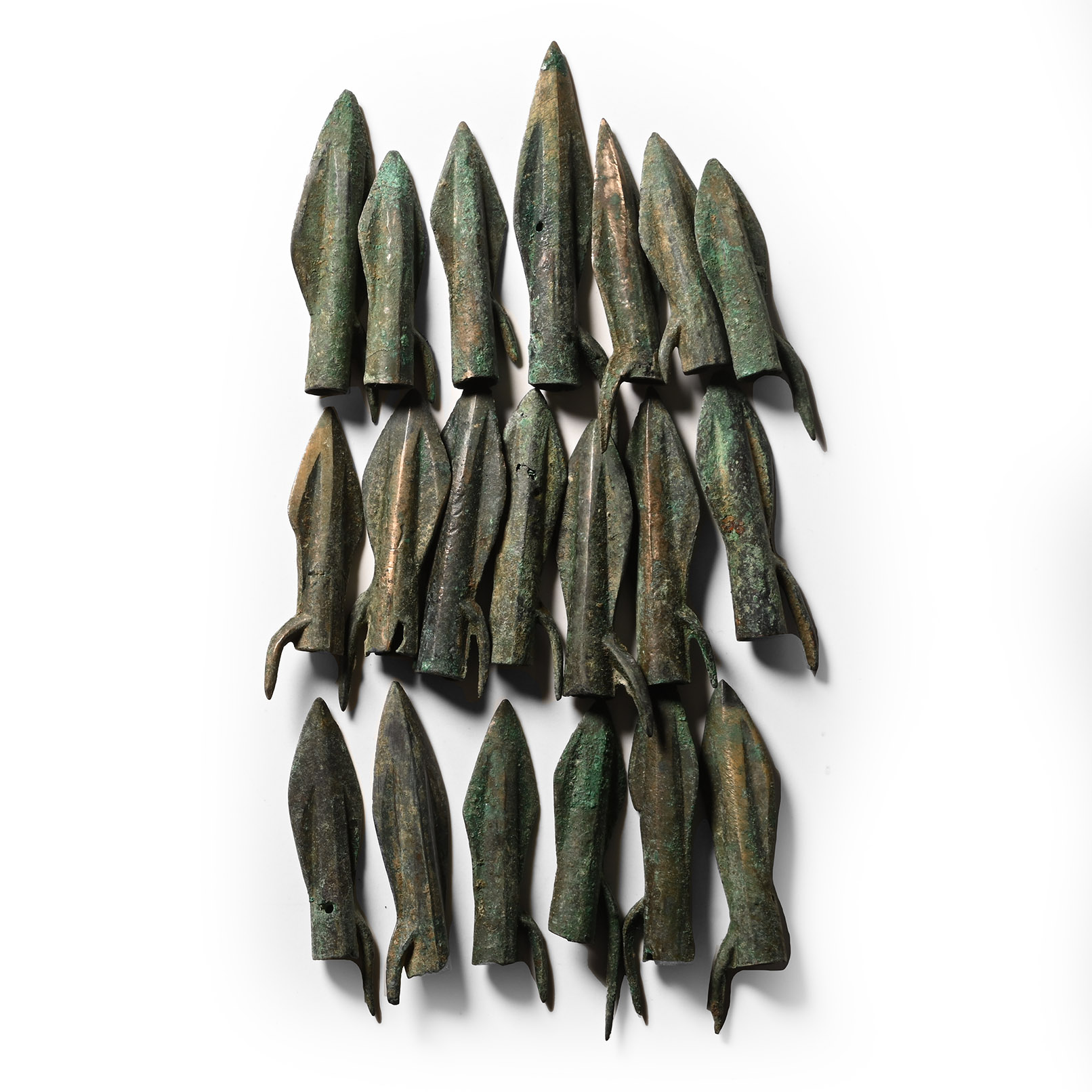 Scythian Bronze Arrowhead Collection
