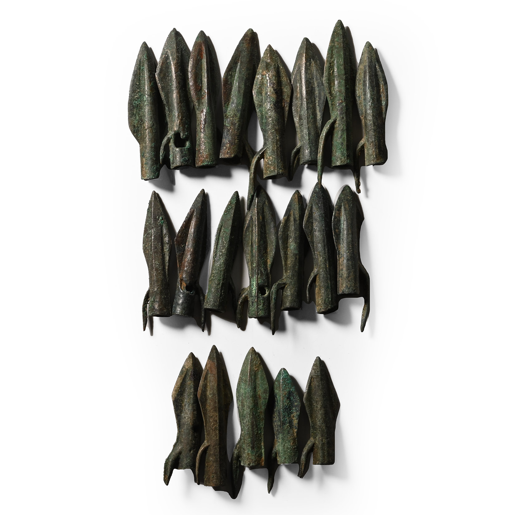 Scythian Bronze Arrowhead Collection